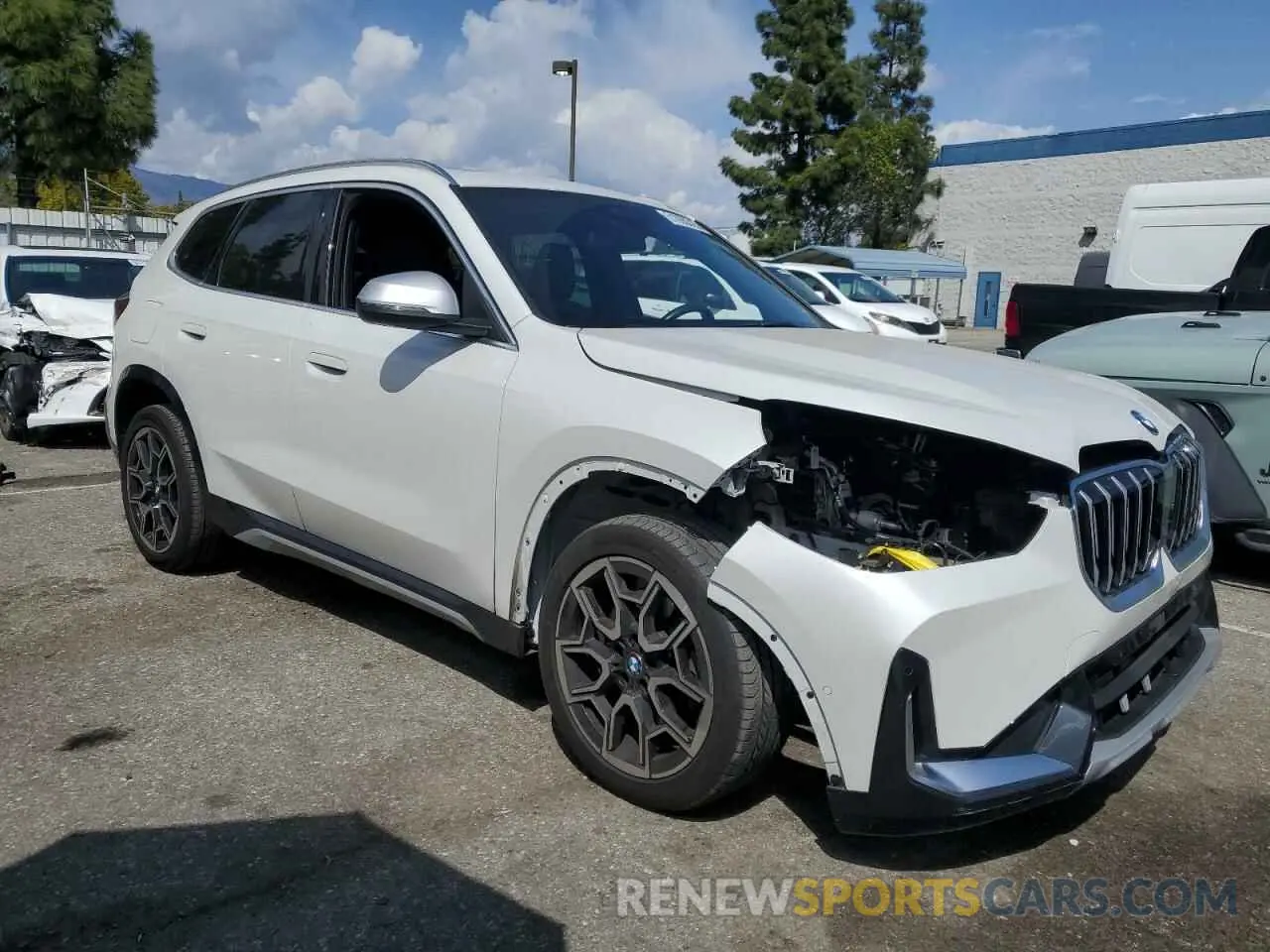 4 Photograph of a damaged car WBX73EF02P5W88156 BMW X1 2023