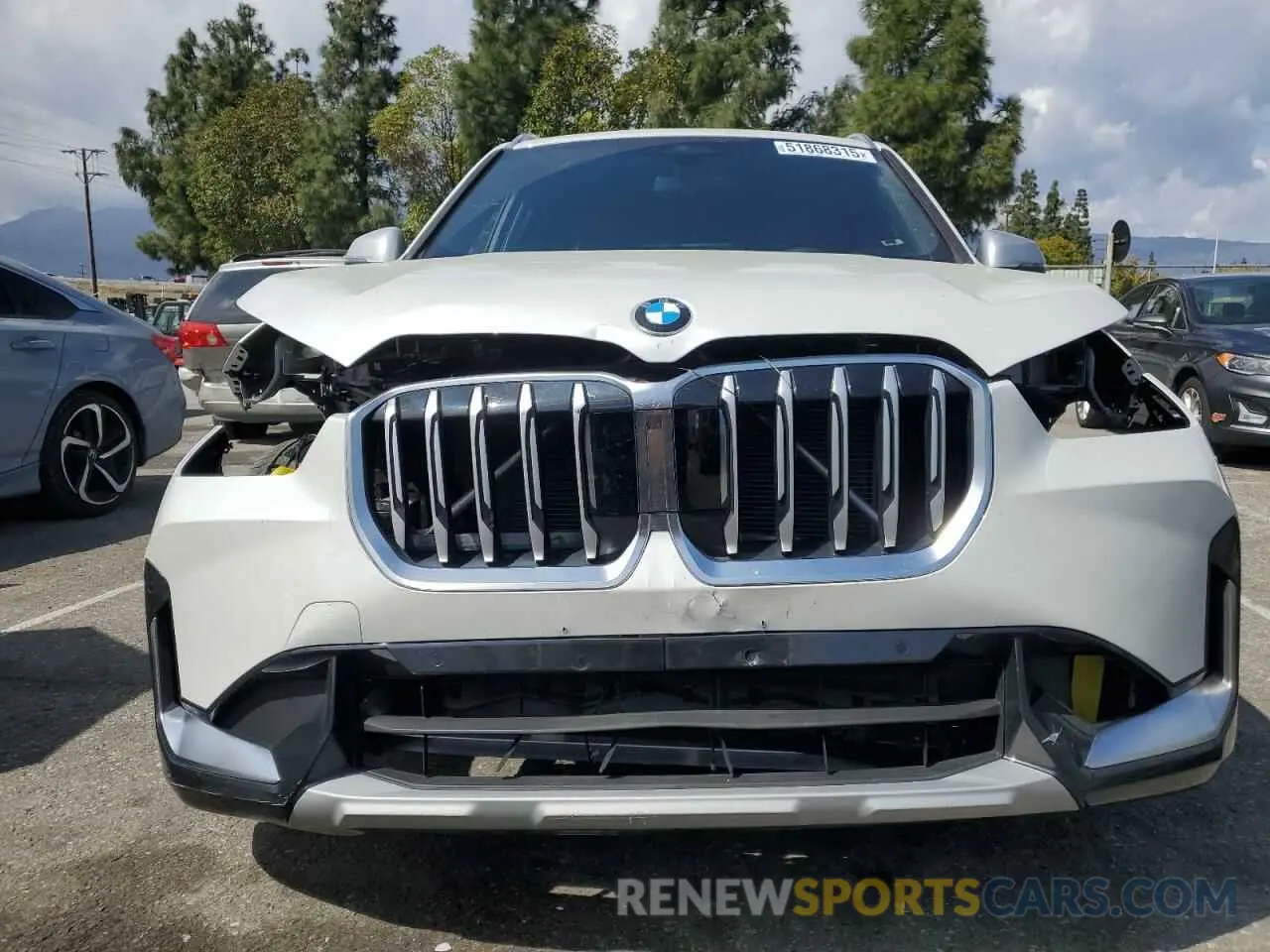 5 Photograph of a damaged car WBX73EF02P5W88156 BMW X1 2023