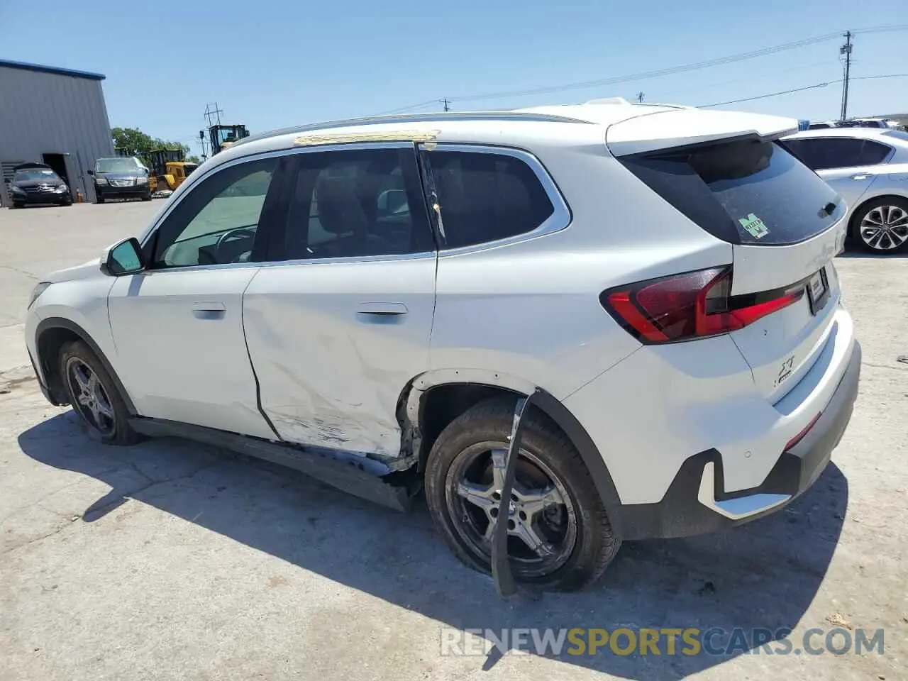 2 Photograph of a damaged car WBX73EF02P5X44791 BMW X1 2023