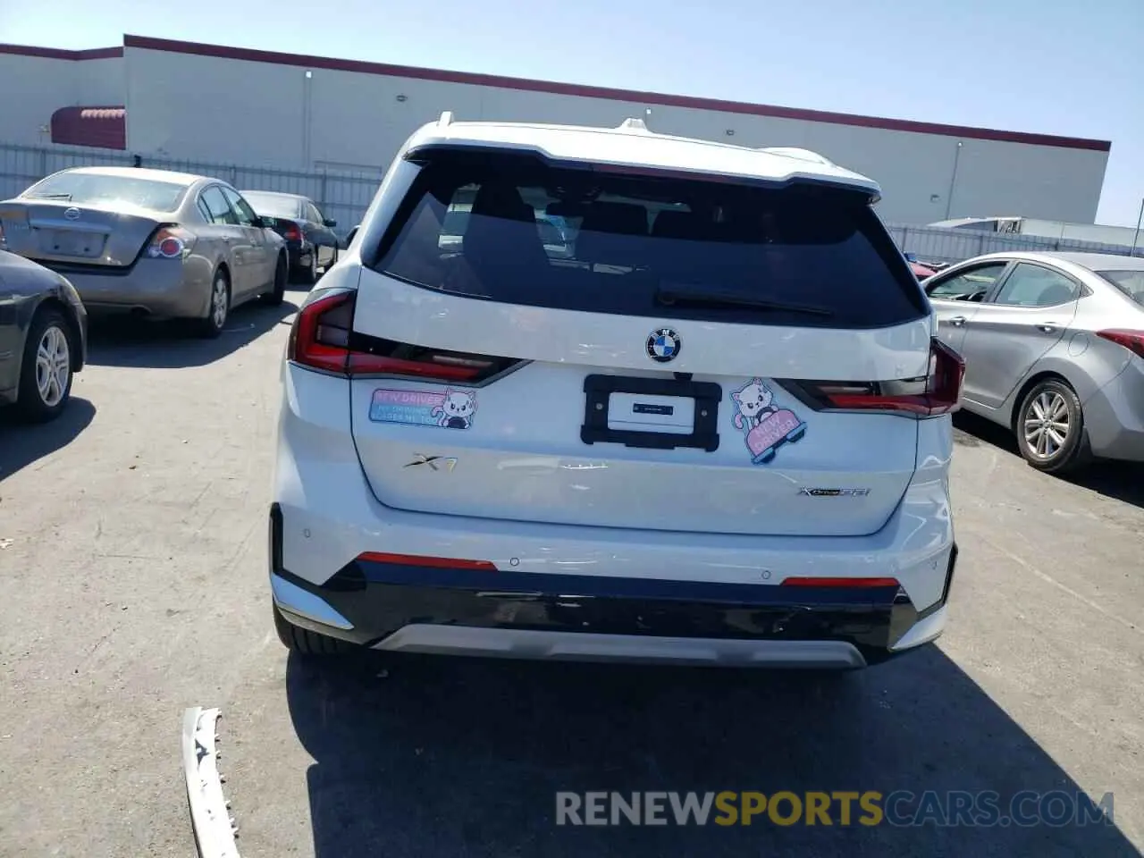 6 Photograph of a damaged car WBX73EF02P5Y19019 BMW X1 2023