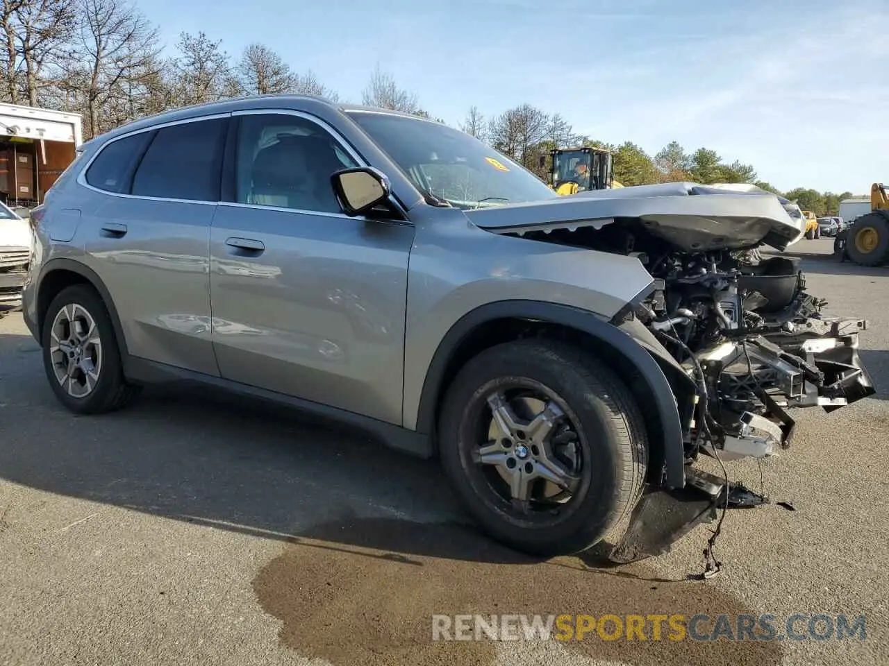 4 Photograph of a damaged car WBX73EF03P5W10176 BMW X1 2023