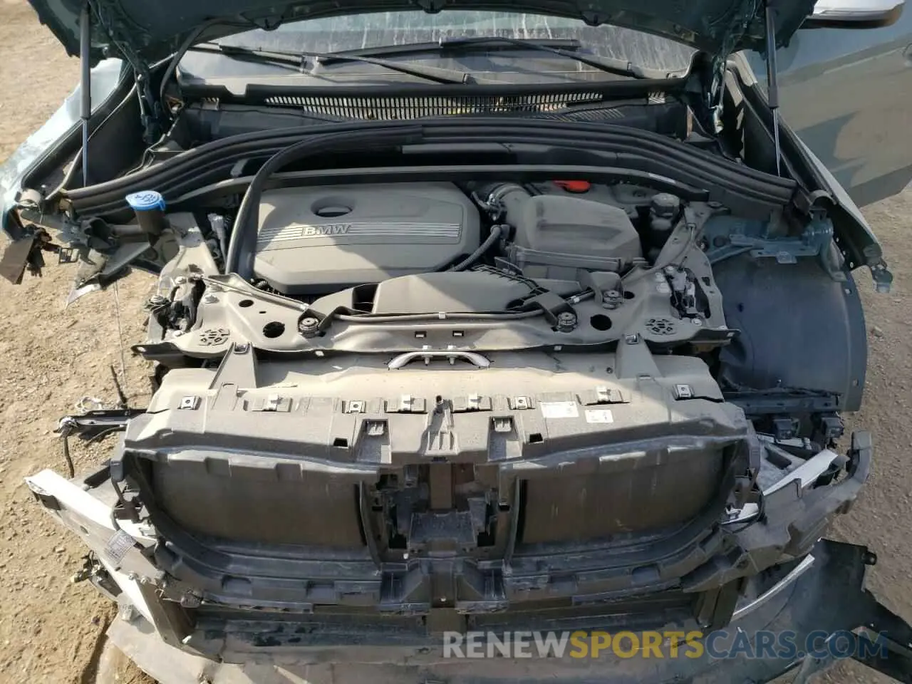 12 Photograph of a damaged car WBX73EF03P5X25103 BMW X1 2023