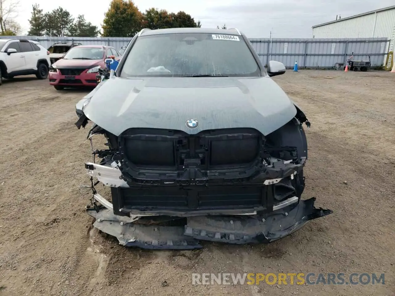 5 Photograph of a damaged car WBX73EF03P5X25103 BMW X1 2023