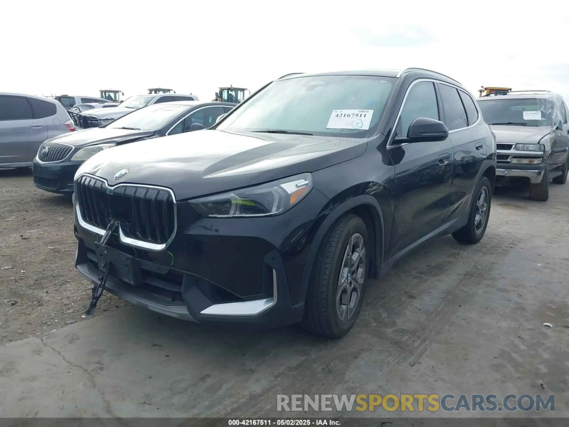 2 Photograph of a damaged car WBX73EF04P5W37659 BMW X1 2023