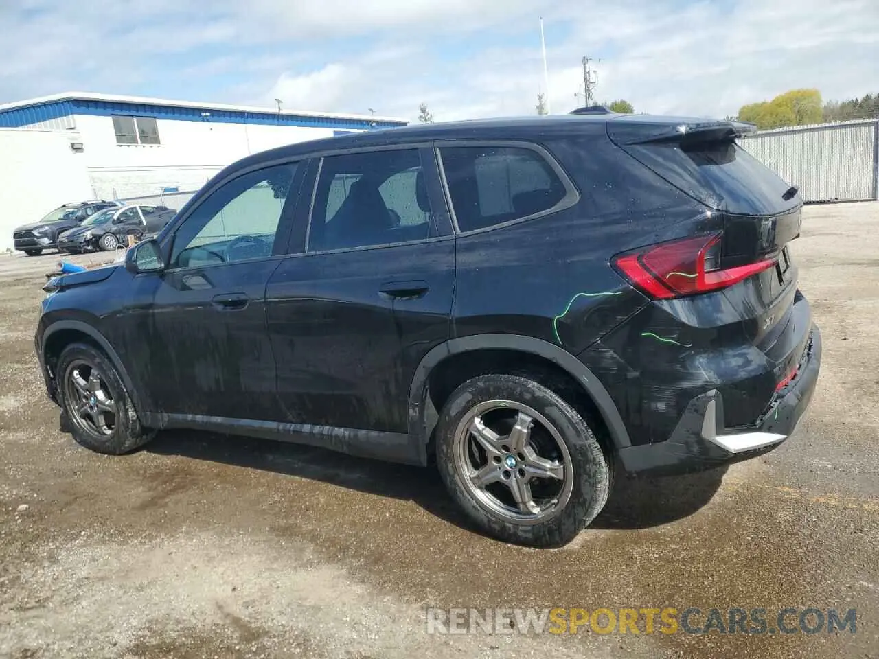 2 Photograph of a damaged car WBX73EF04P5W99465 BMW X1 2023
