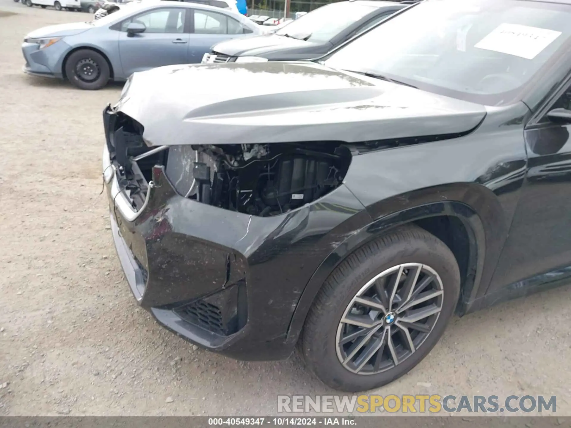 17 Photograph of a damaged car WBX73EF04P5X07323 BMW X1 2023
