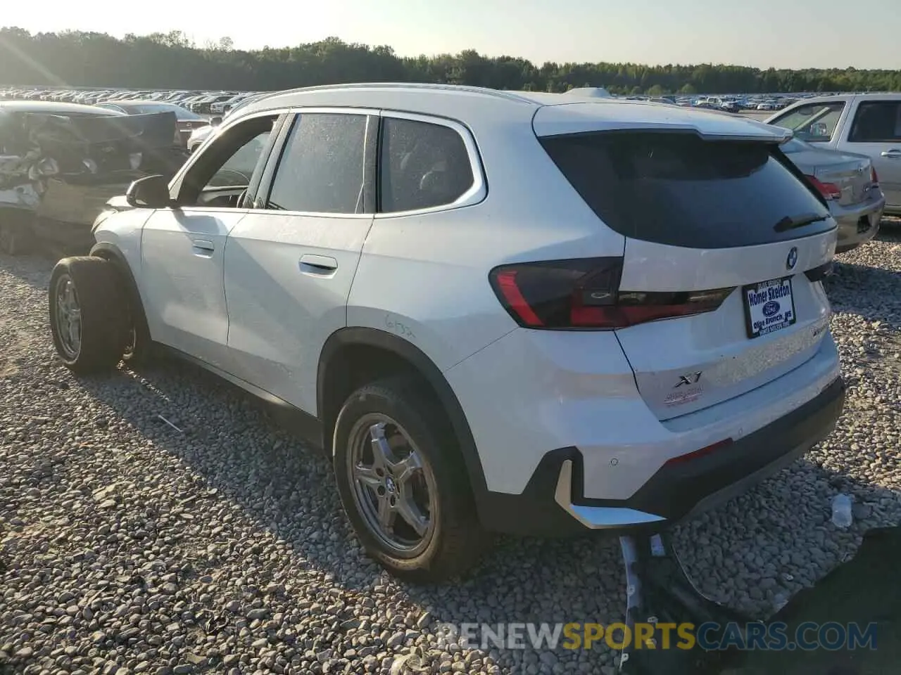 2 Photograph of a damaged car WBX73EF05P5X14877 BMW X1 2023