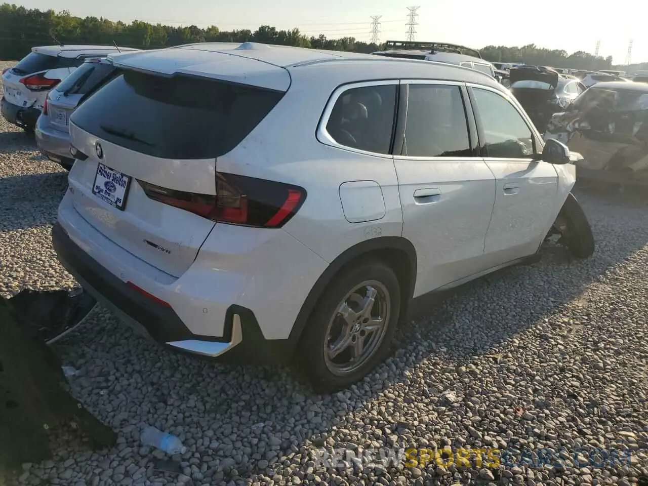 3 Photograph of a damaged car WBX73EF05P5X14877 BMW X1 2023