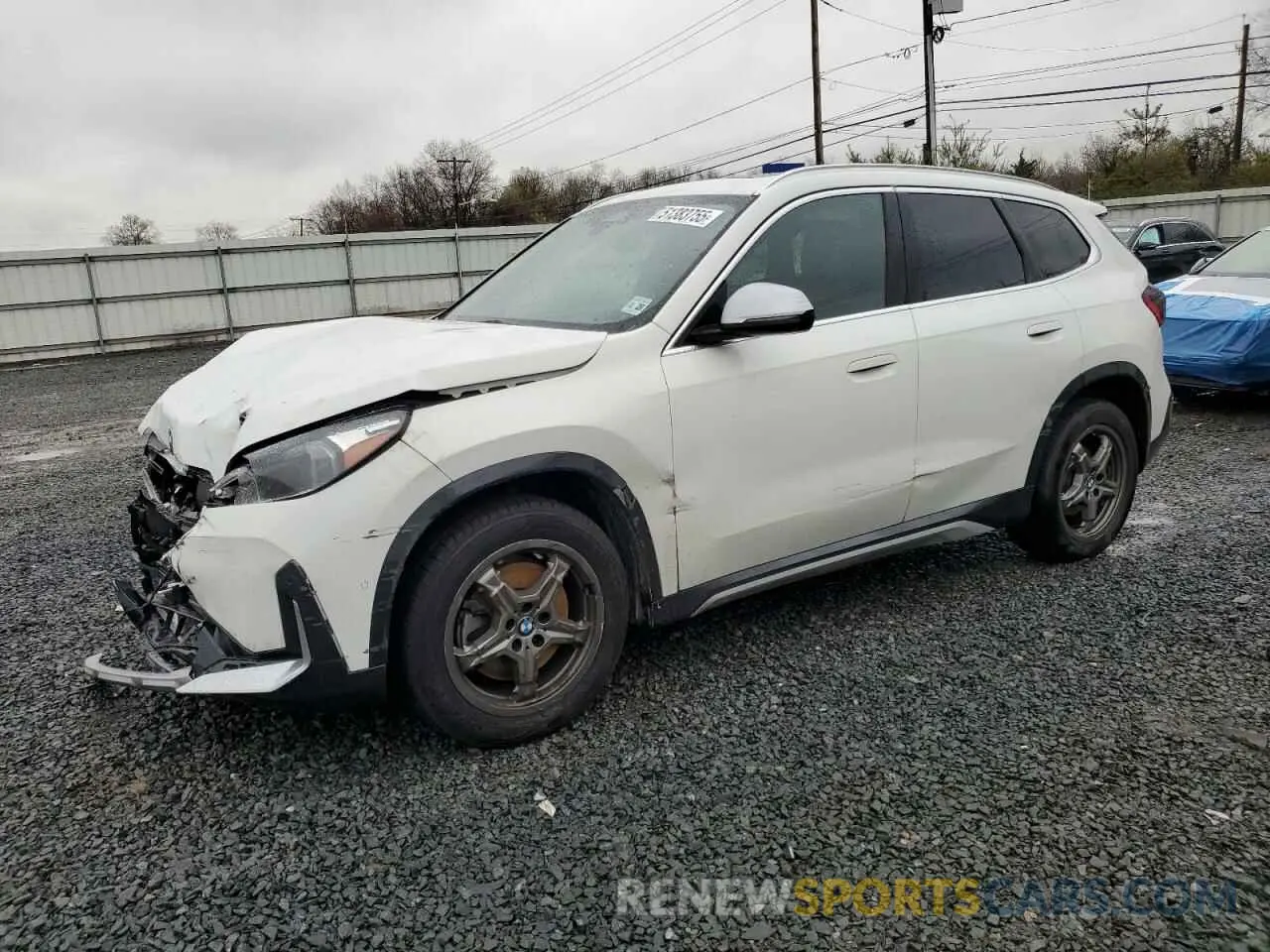 1 Photograph of a damaged car WBX73EF06P5W06767 BMW X1 2023