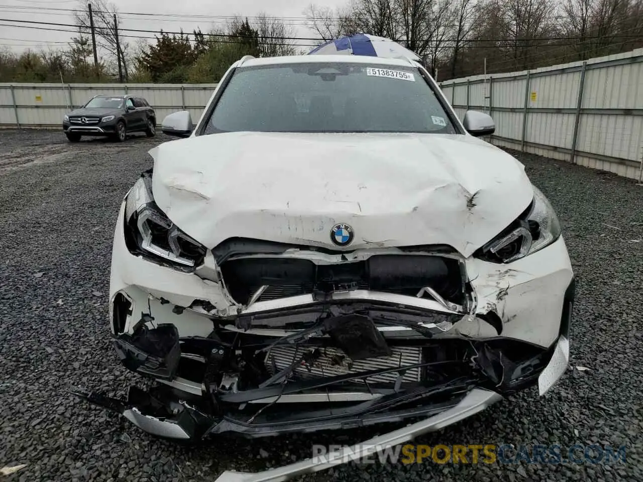 5 Photograph of a damaged car WBX73EF06P5W06767 BMW X1 2023