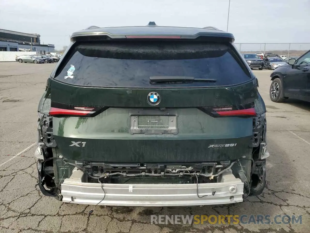 6 Photograph of a damaged car WBX73EF06P5W92162 BMW X1 2023