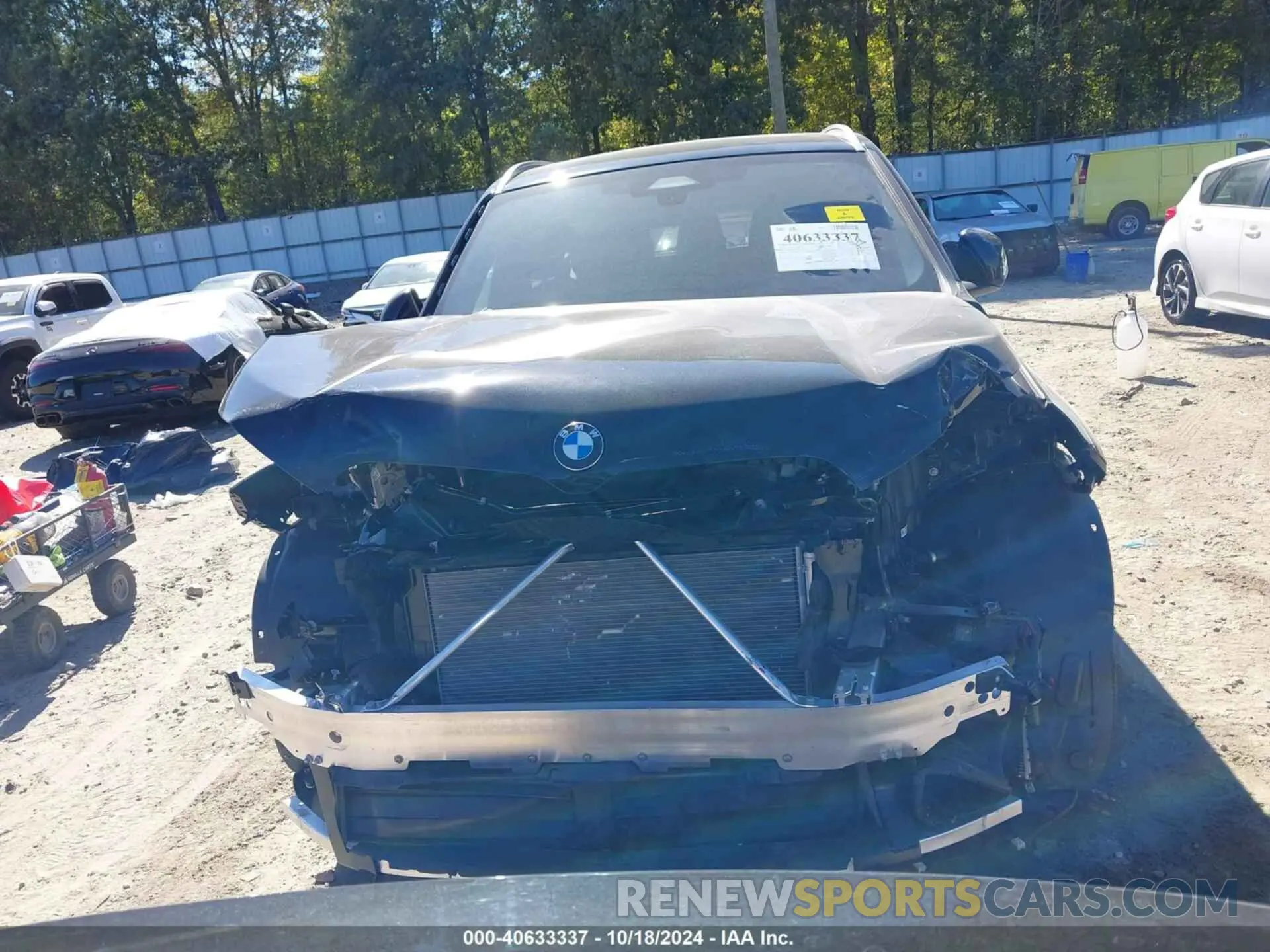 13 Photograph of a damaged car WBX73EF06P5X24866 BMW X1 2023