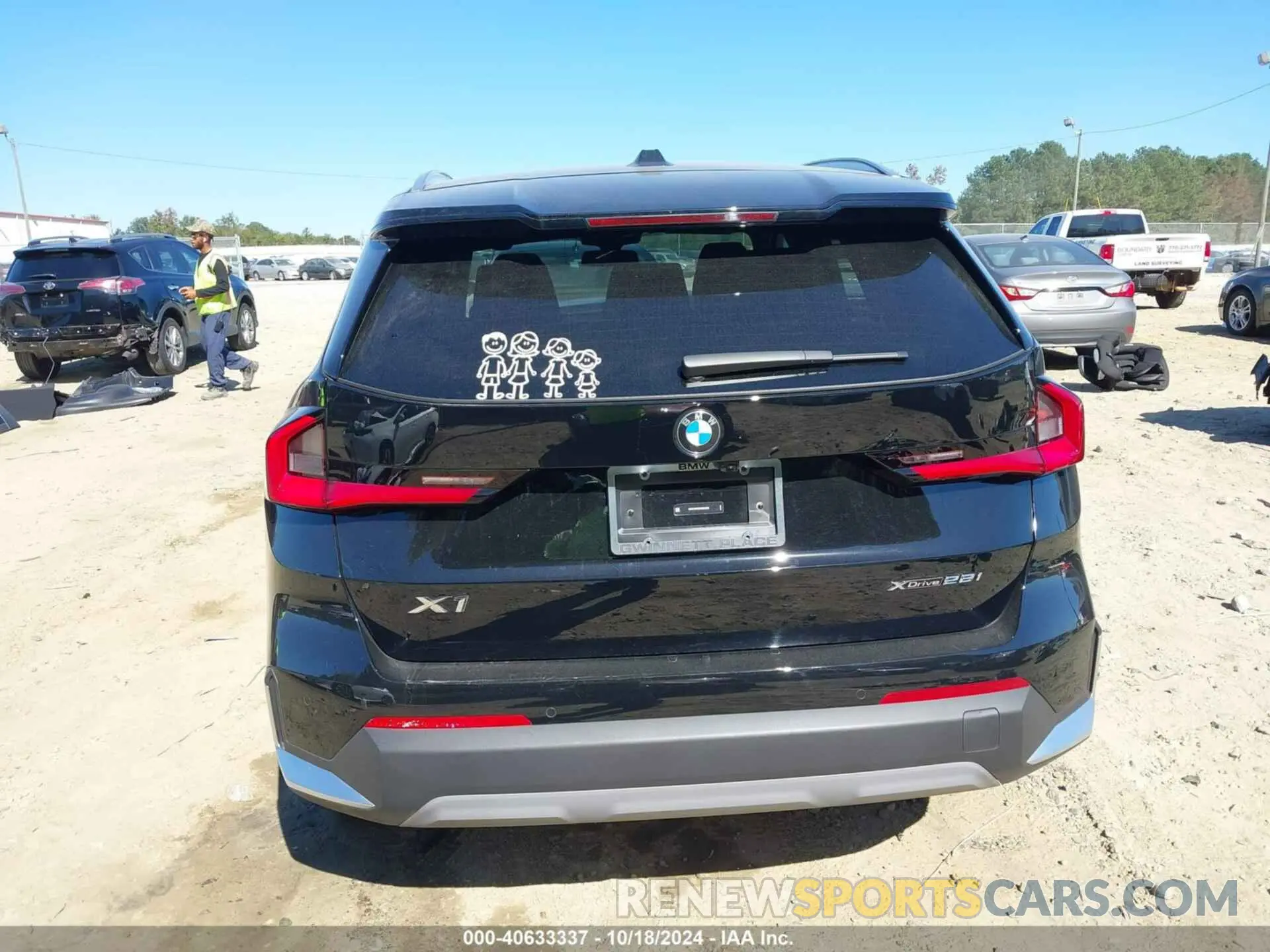 17 Photograph of a damaged car WBX73EF06P5X24866 BMW X1 2023
