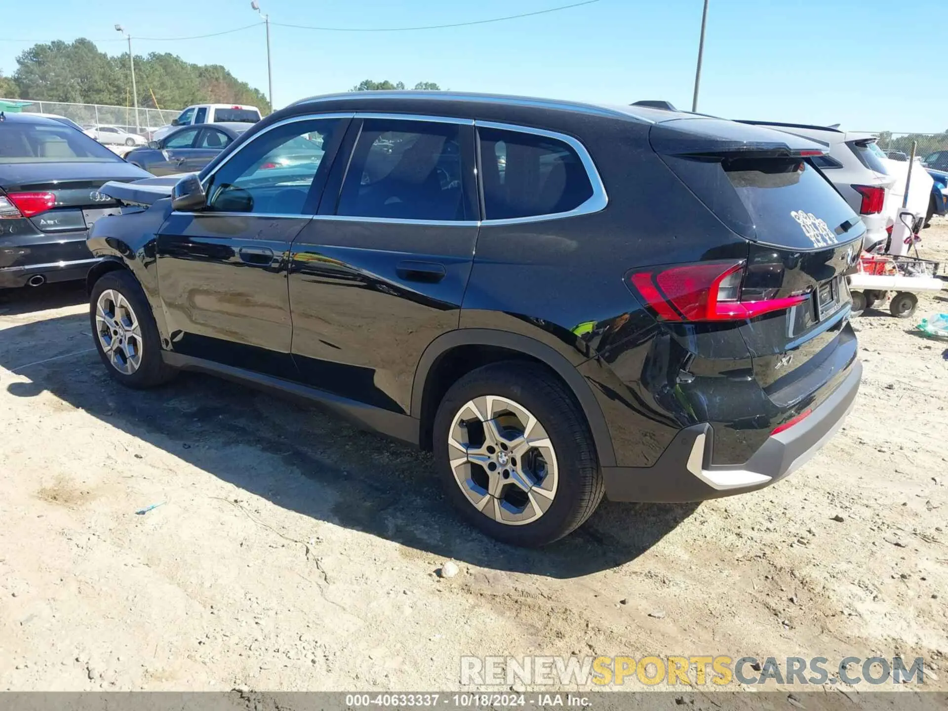 3 Photograph of a damaged car WBX73EF06P5X24866 BMW X1 2023