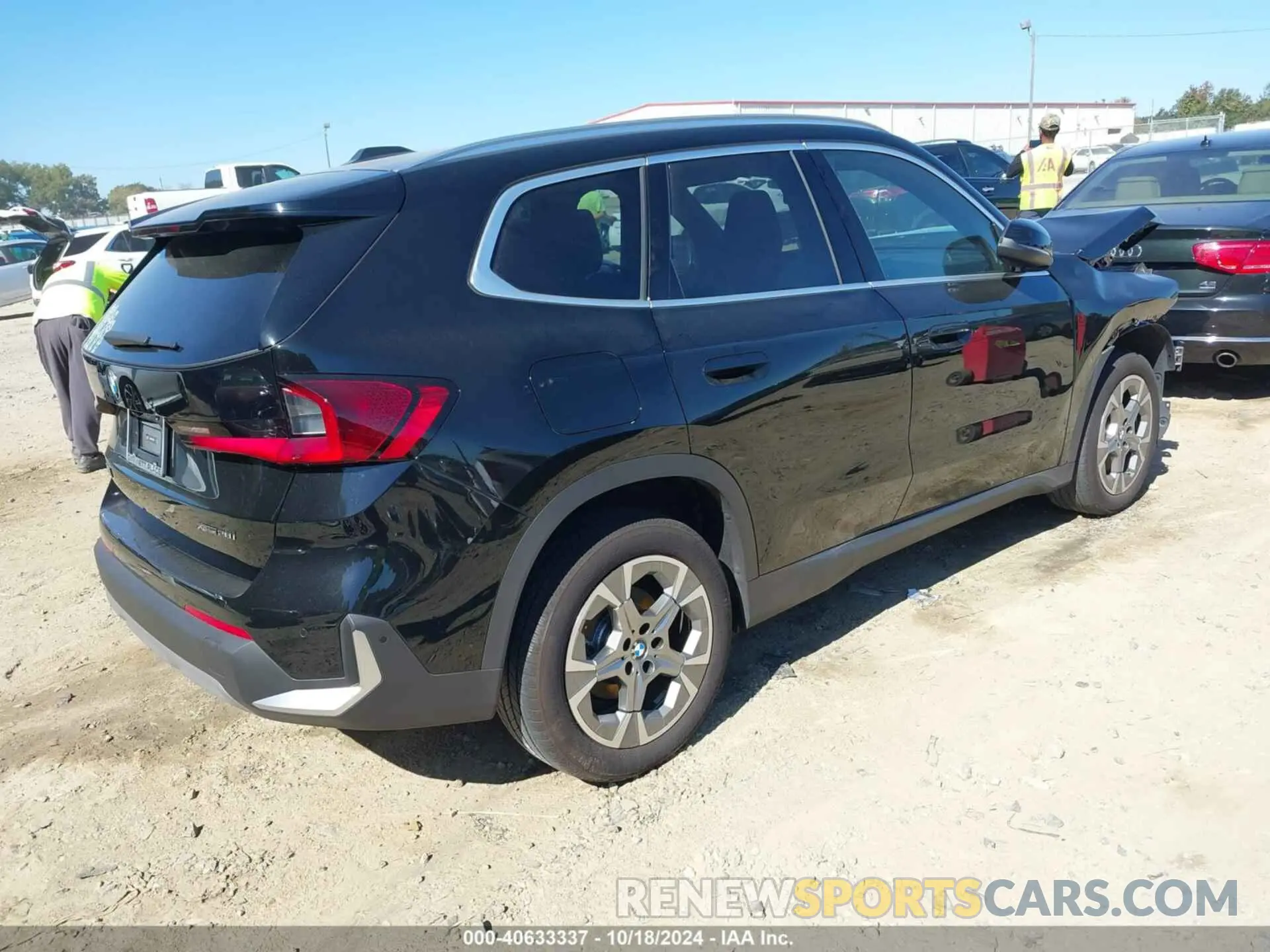 4 Photograph of a damaged car WBX73EF06P5X24866 BMW X1 2023