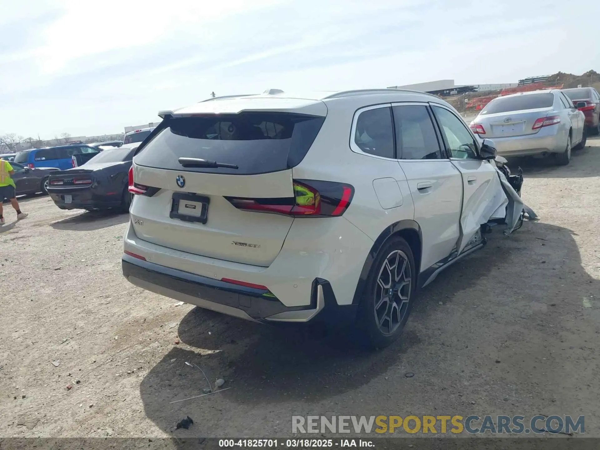 4 Photograph of a damaged car WBX73EF07P5W32455 BMW X1 2023