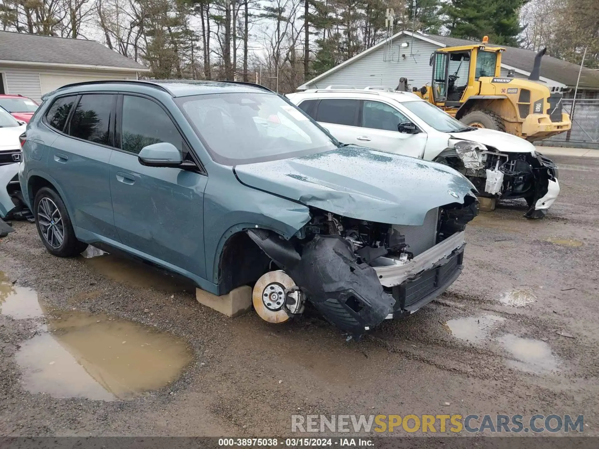 1 Photograph of a damaged car WBX73EF07P5X23869 BMW X1 2023