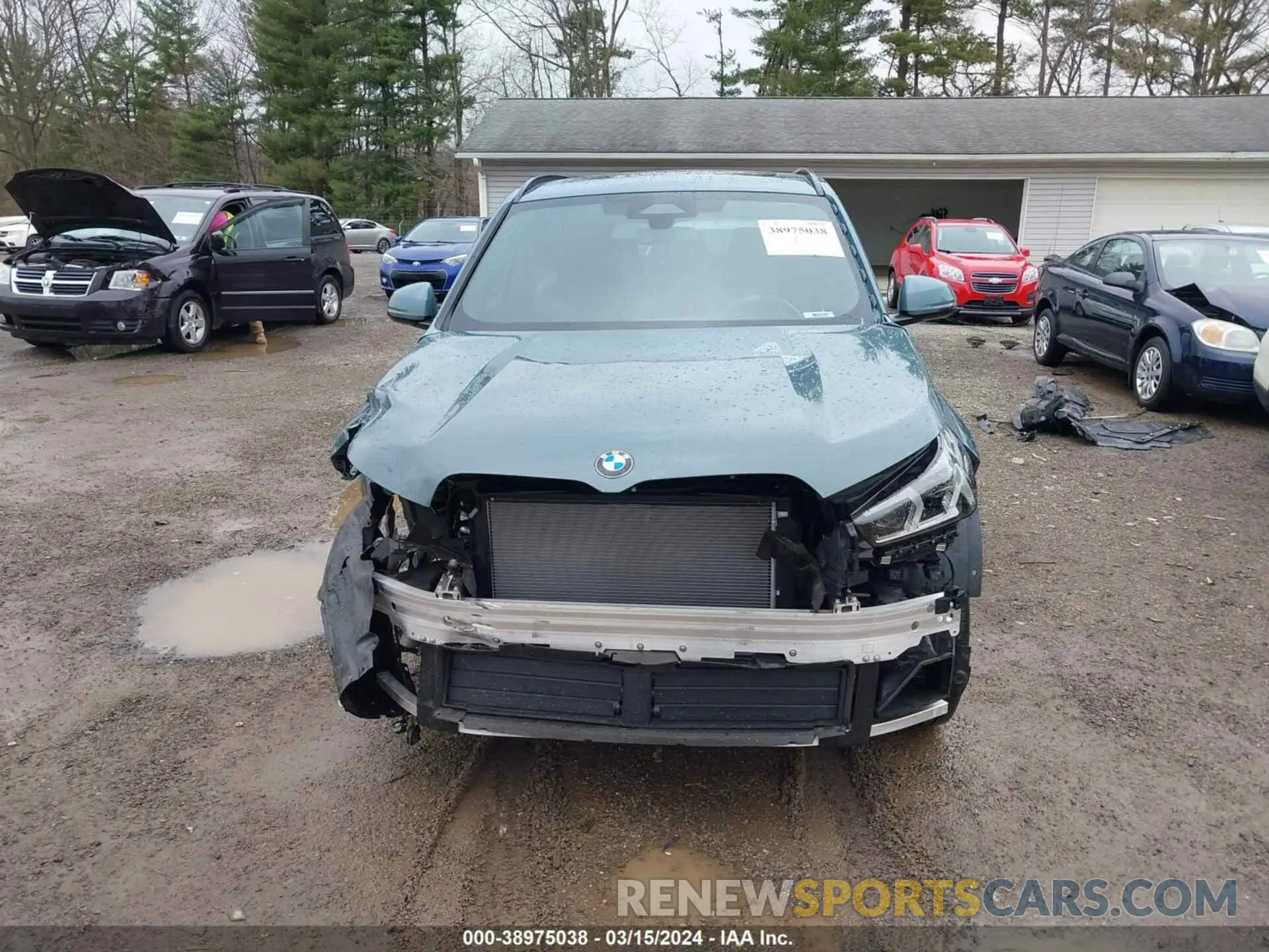 12 Photograph of a damaged car WBX73EF07P5X23869 BMW X1 2023