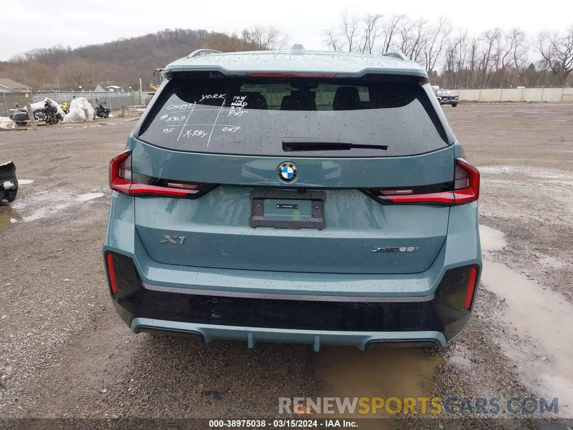16 Photograph of a damaged car WBX73EF07P5X23869 BMW X1 2023