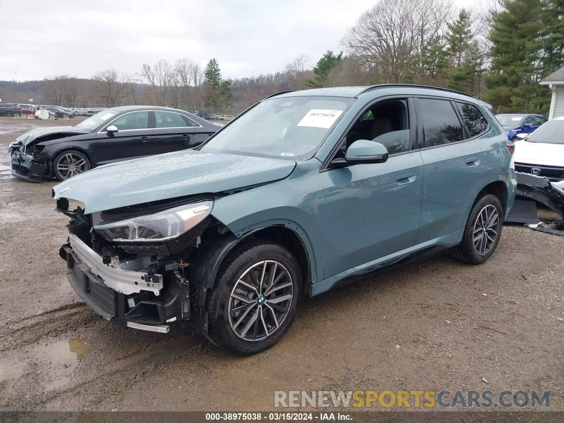 2 Photograph of a damaged car WBX73EF07P5X23869 BMW X1 2023