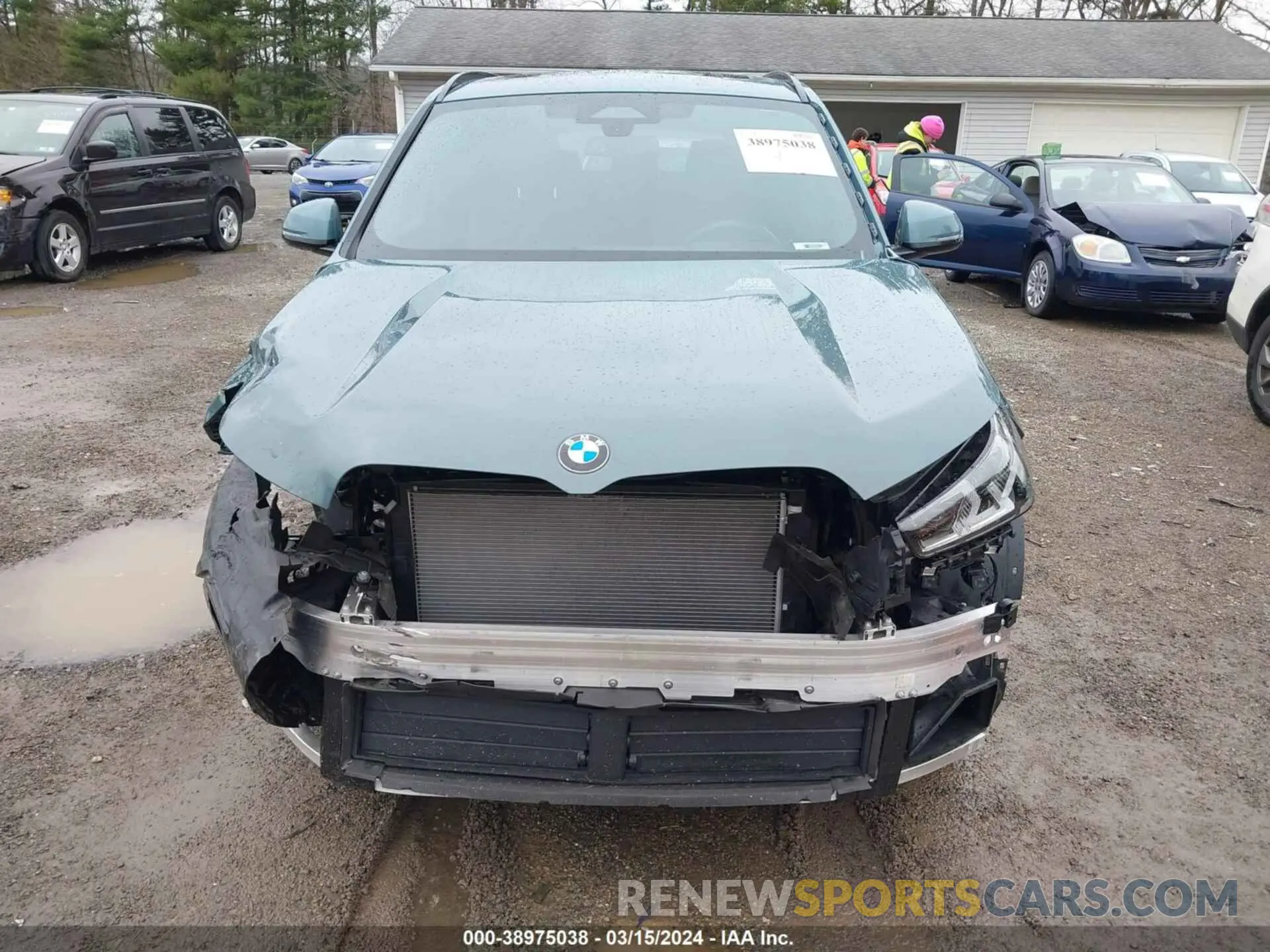5 Photograph of a damaged car WBX73EF07P5X23869 BMW X1 2023