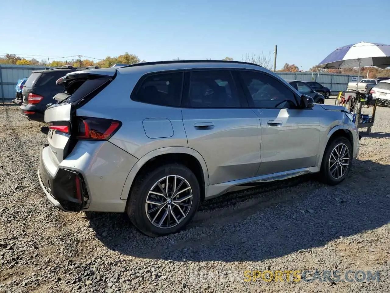 3 Photograph of a damaged car WBX73EF07P5X48836 BMW X1 2023