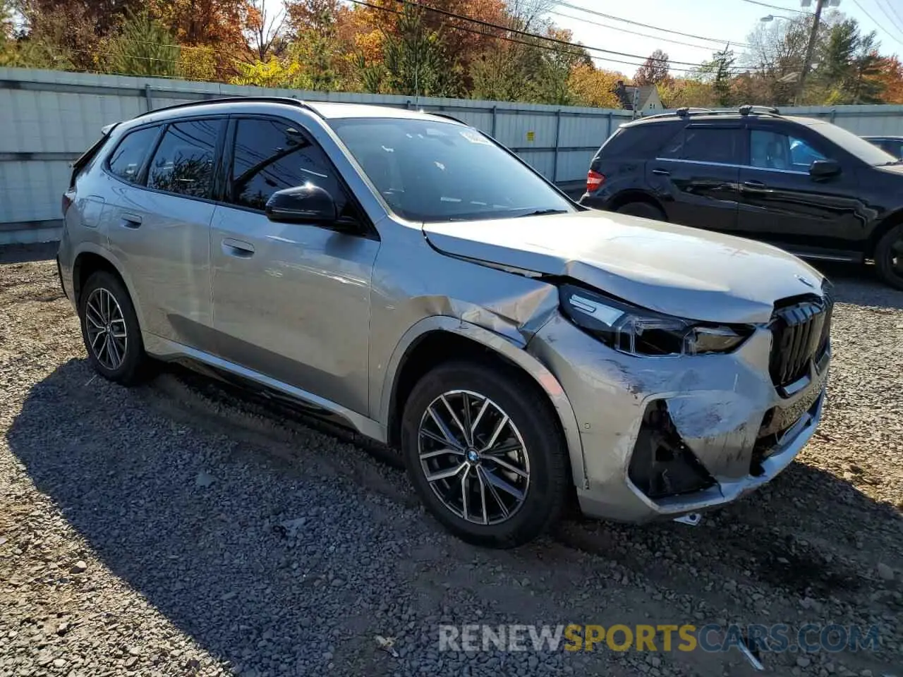 4 Photograph of a damaged car WBX73EF07P5X48836 BMW X1 2023