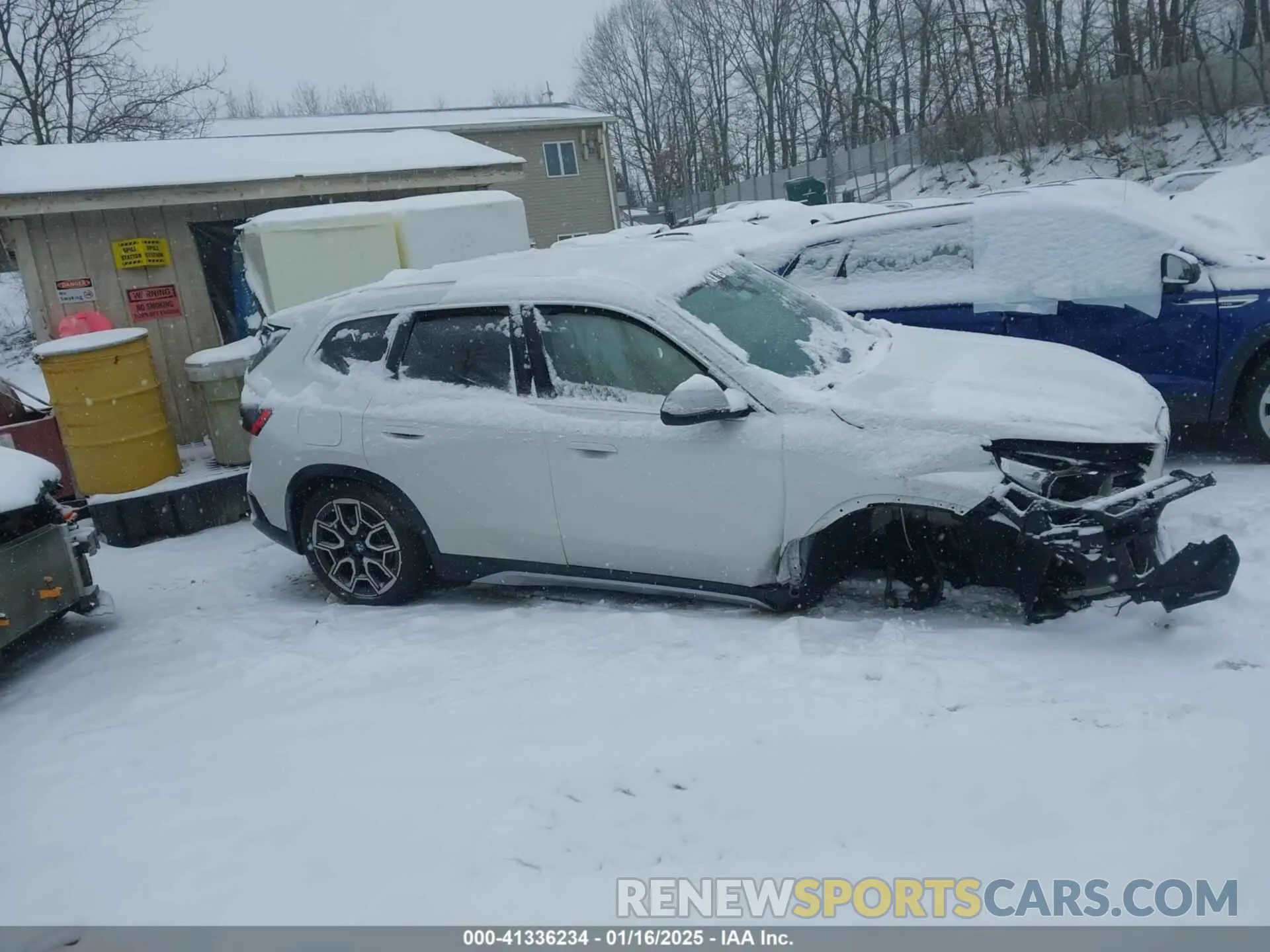 14 Photograph of a damaged car WBX73EF07P5Y23681 BMW X1 2023