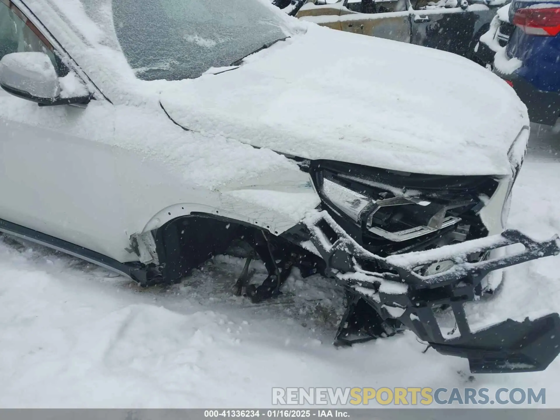 21 Photograph of a damaged car WBX73EF07P5Y23681 BMW X1 2023