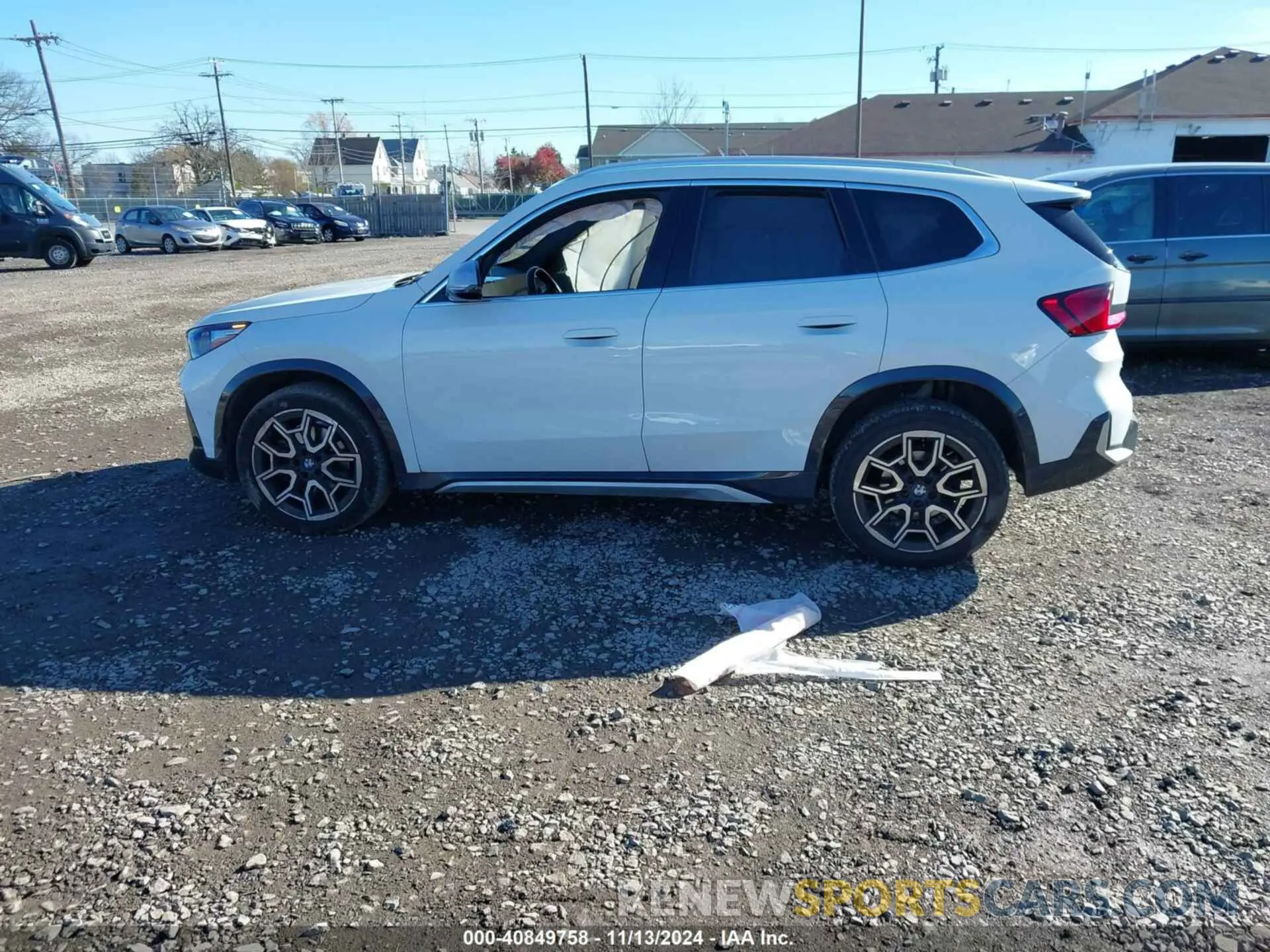 14 Photograph of a damaged car WBX73EF08P5V84724 BMW X1 2023