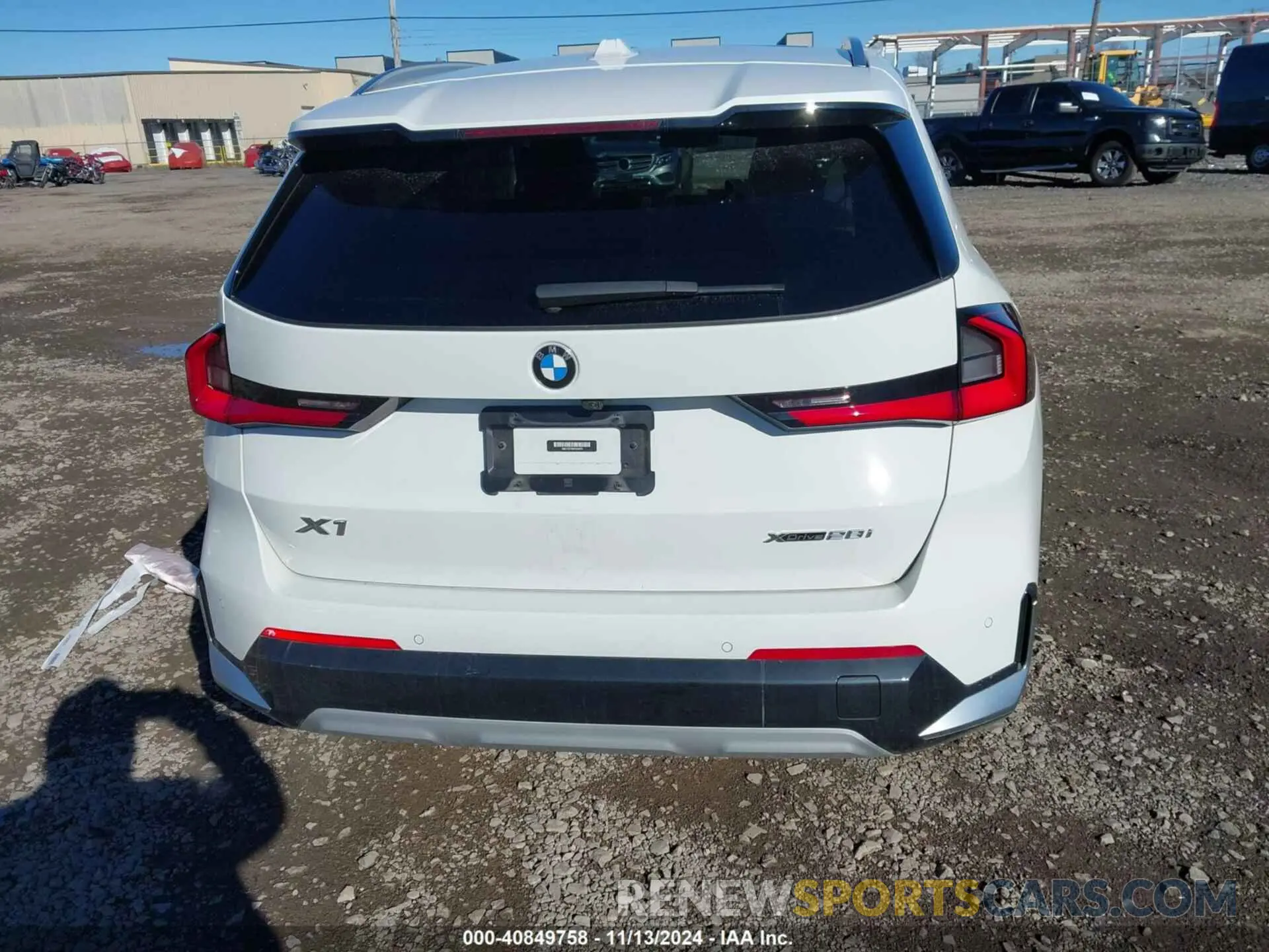 16 Photograph of a damaged car WBX73EF08P5V84724 BMW X1 2023