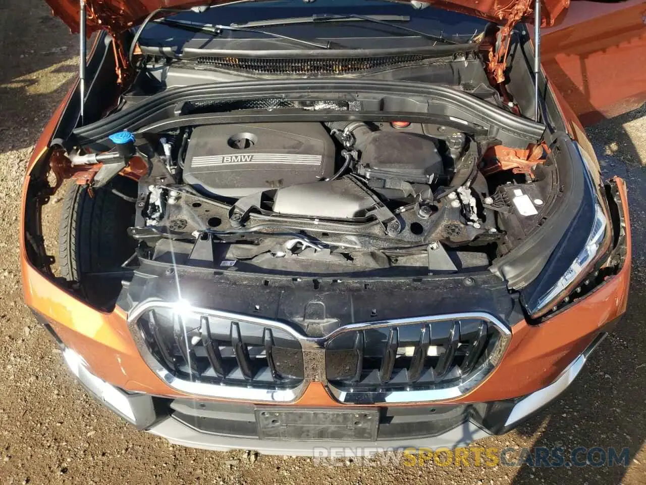 11 Photograph of a damaged car WBX73EF08P5V84836 BMW X1 2023
