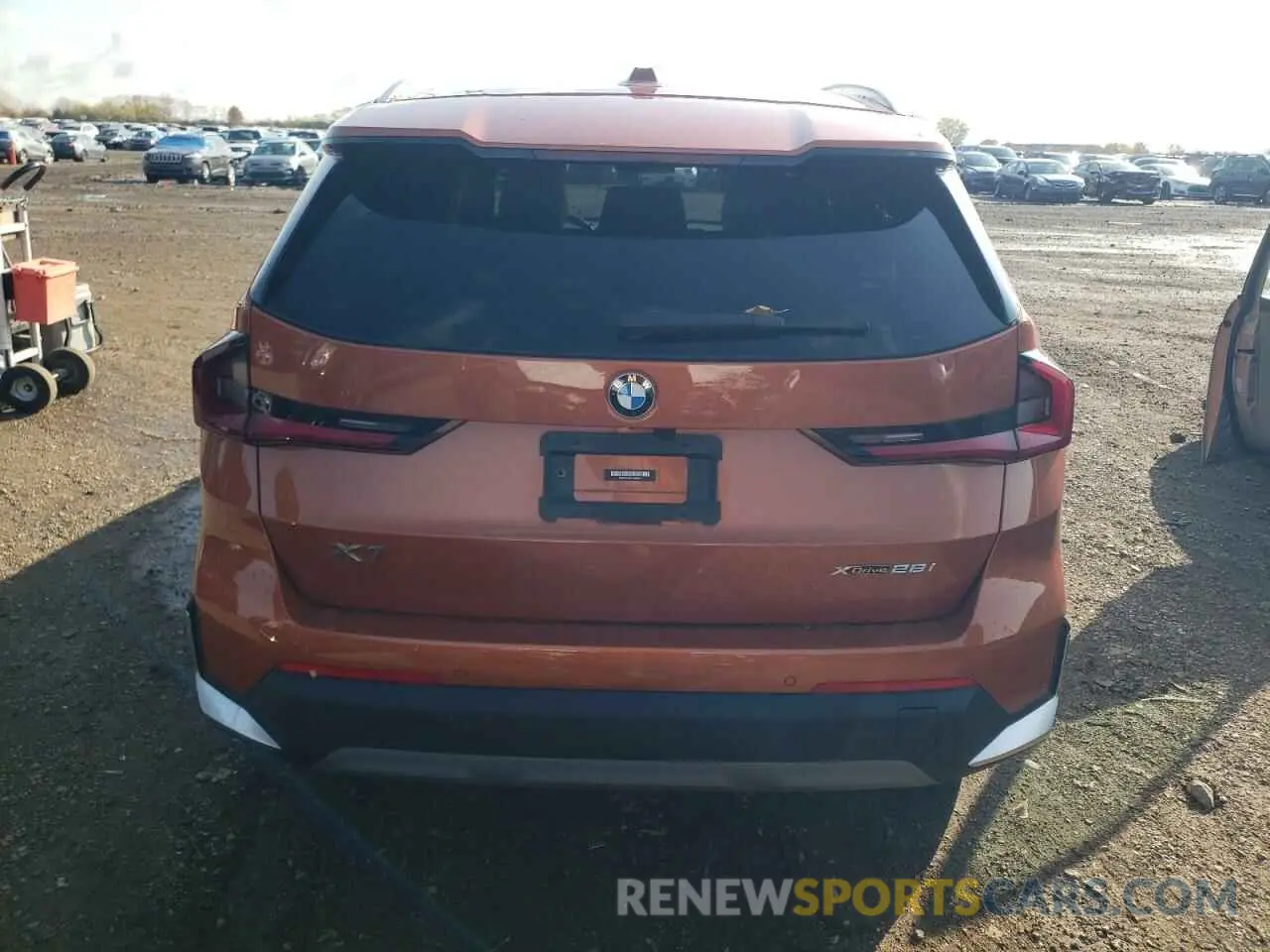 6 Photograph of a damaged car WBX73EF08P5V84836 BMW X1 2023