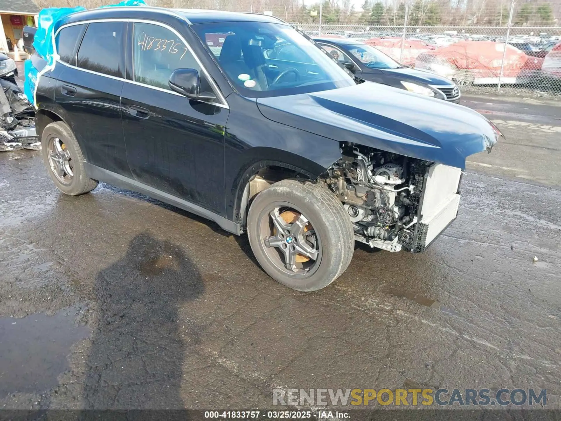 1 Photograph of a damaged car WBX73EF08P5W69000 BMW X1 2023