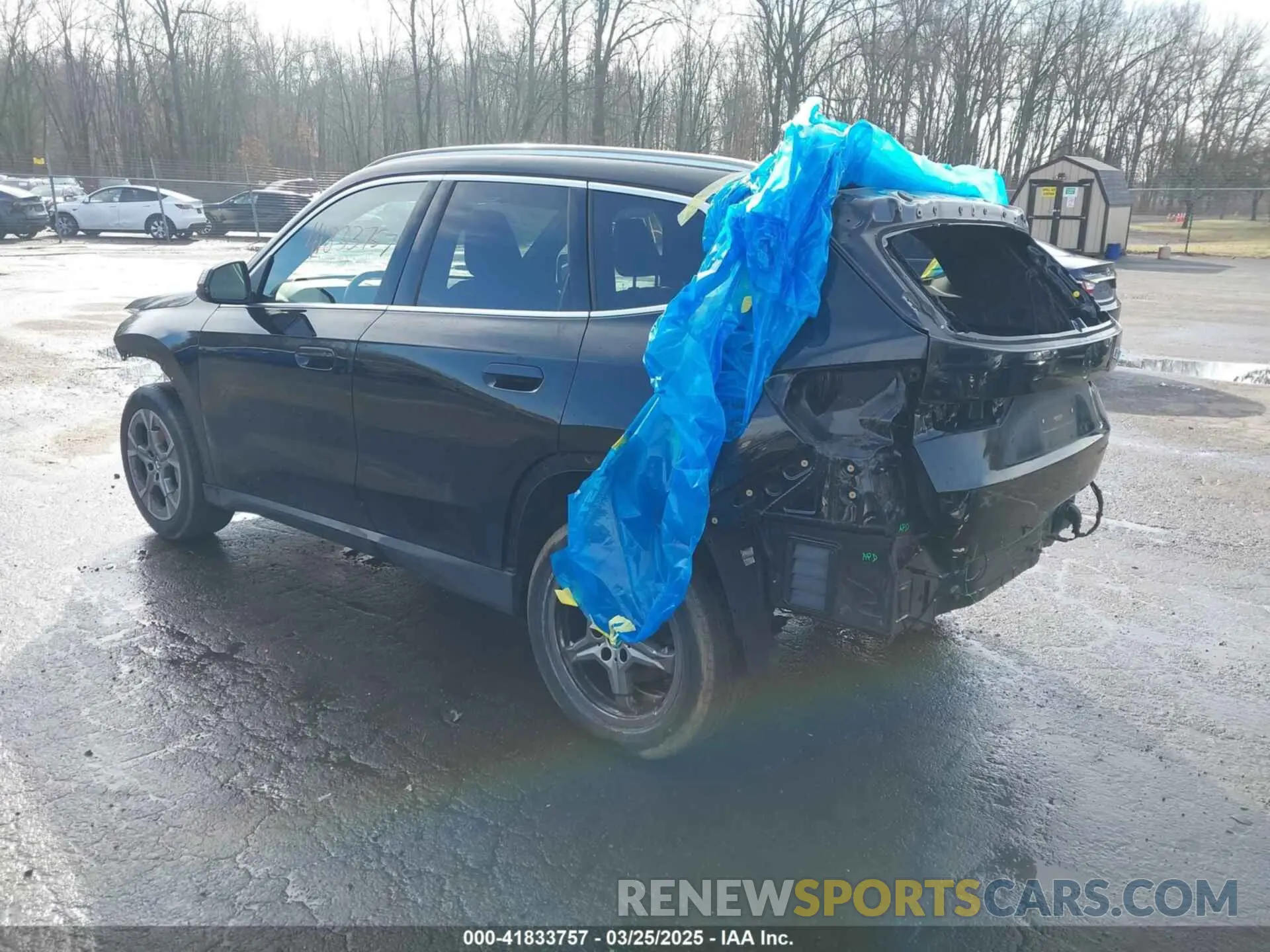 3 Photograph of a damaged car WBX73EF08P5W69000 BMW X1 2023