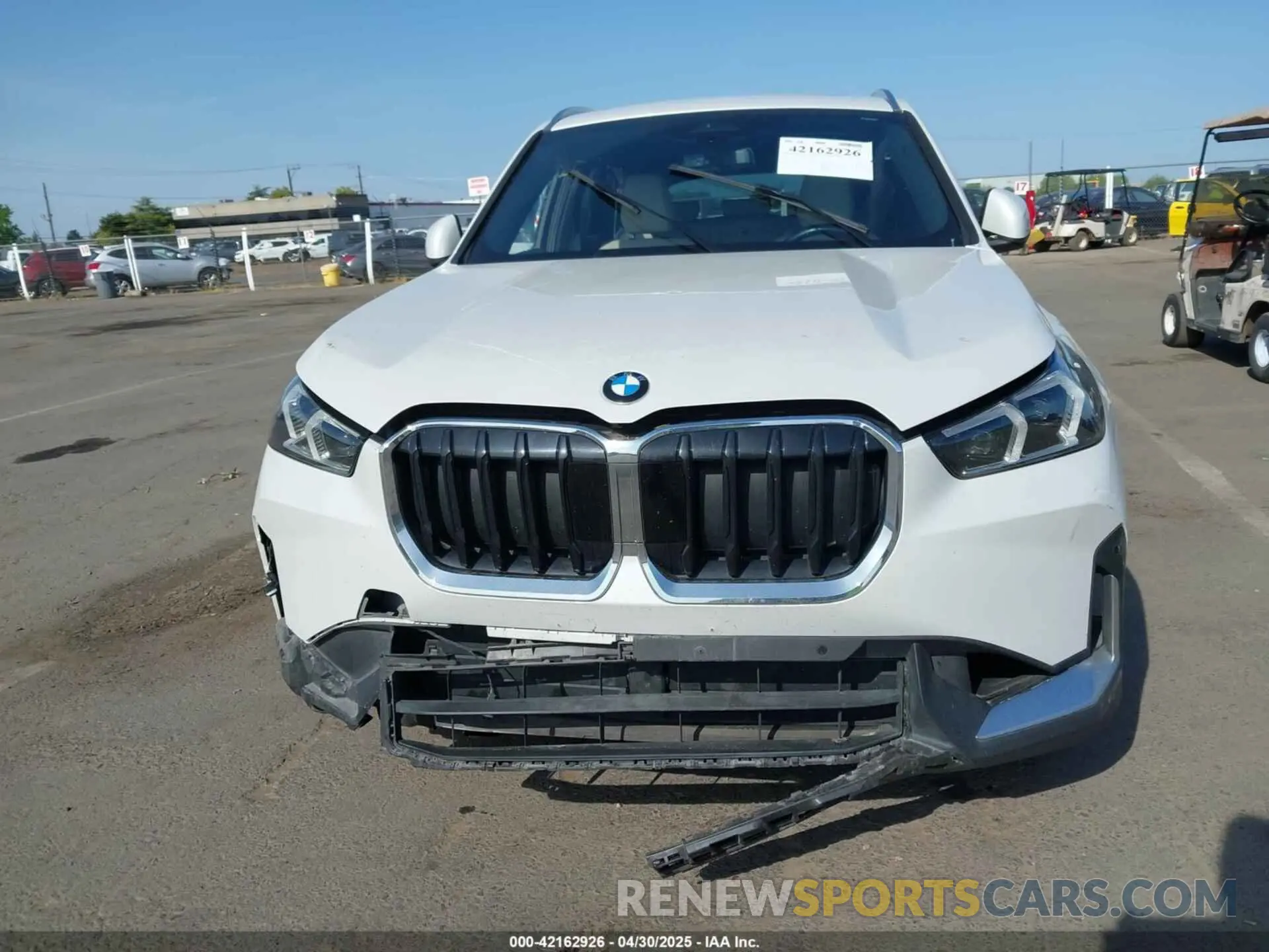 12 Photograph of a damaged car WBX73EF08P5X21175 BMW X1 2023