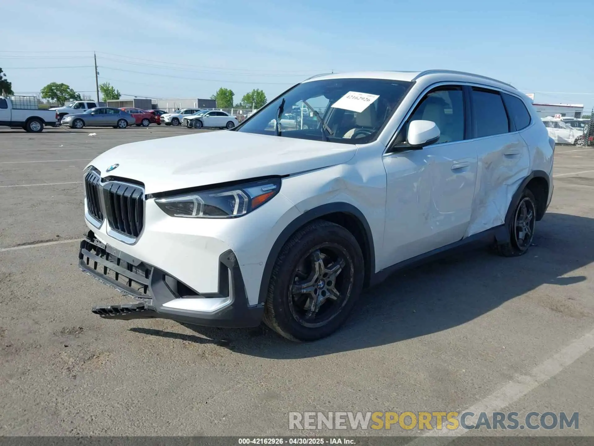 2 Photograph of a damaged car WBX73EF08P5X21175 BMW X1 2023