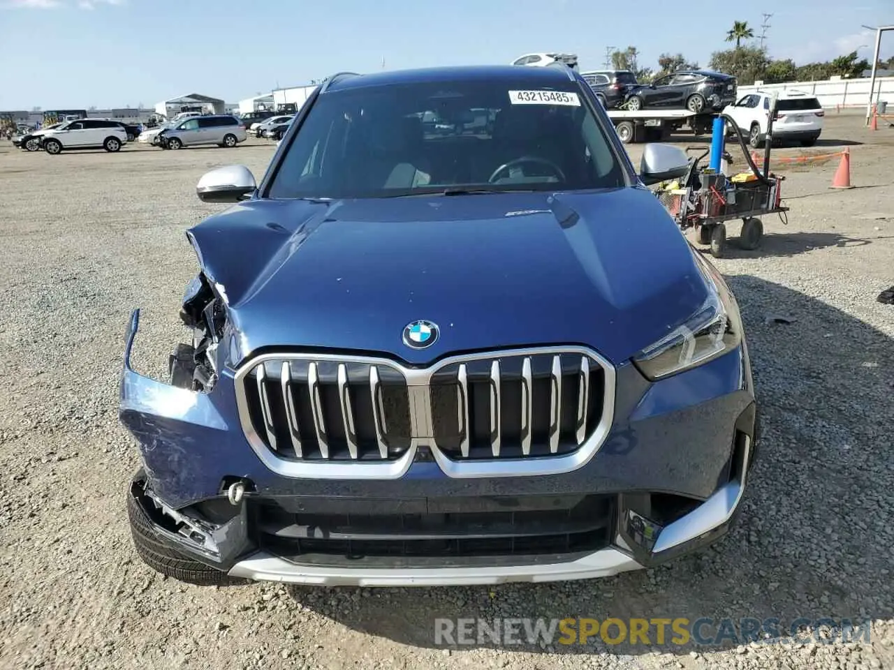 5 Photograph of a damaged car WBX73EF08P5X88052 BMW X1 2023