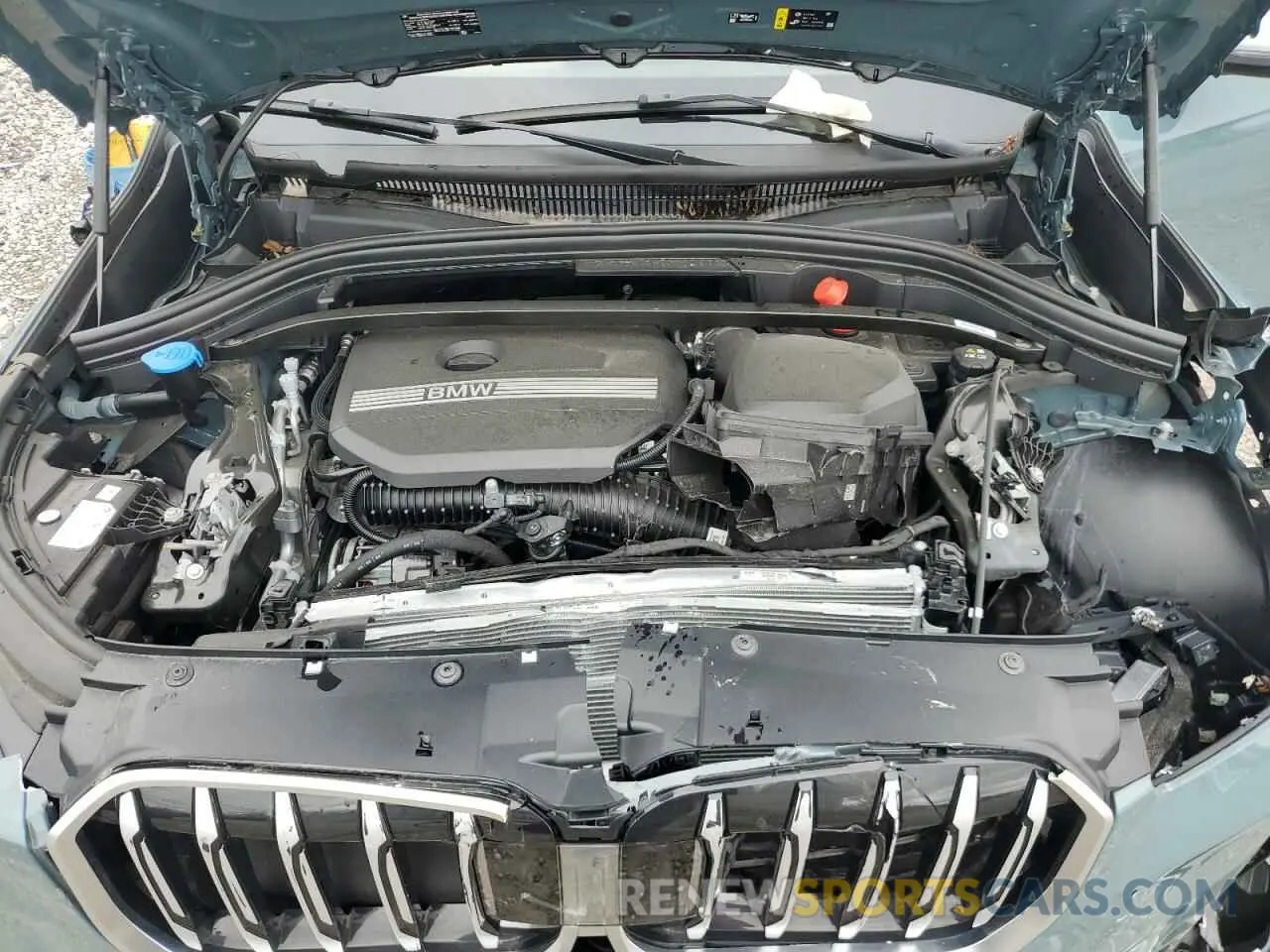 12 Photograph of a damaged car WBX73EF08P5Y22376 BMW X1 2023