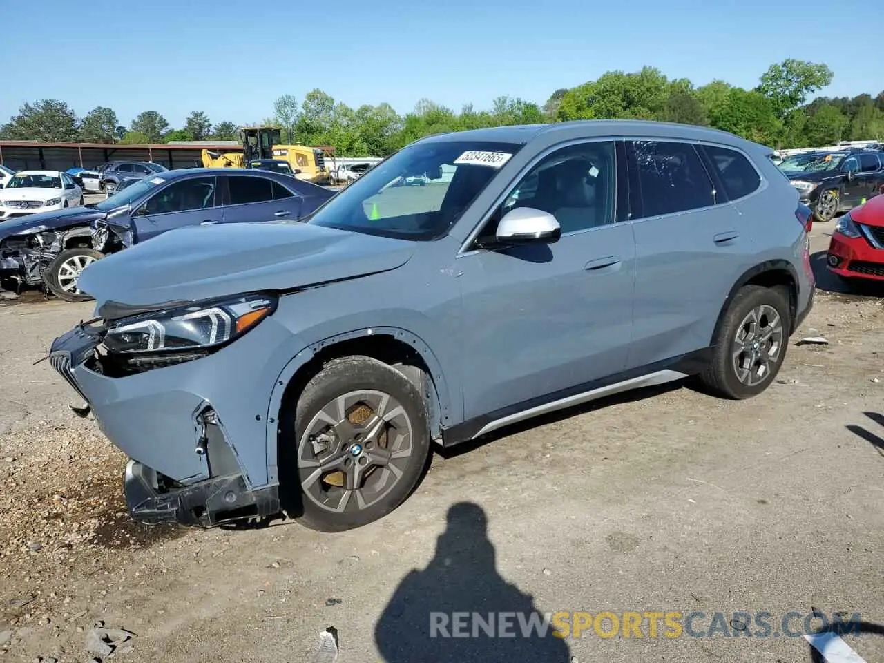 1 Photograph of a damaged car WBX73EF09P5W54036 BMW X1 2023