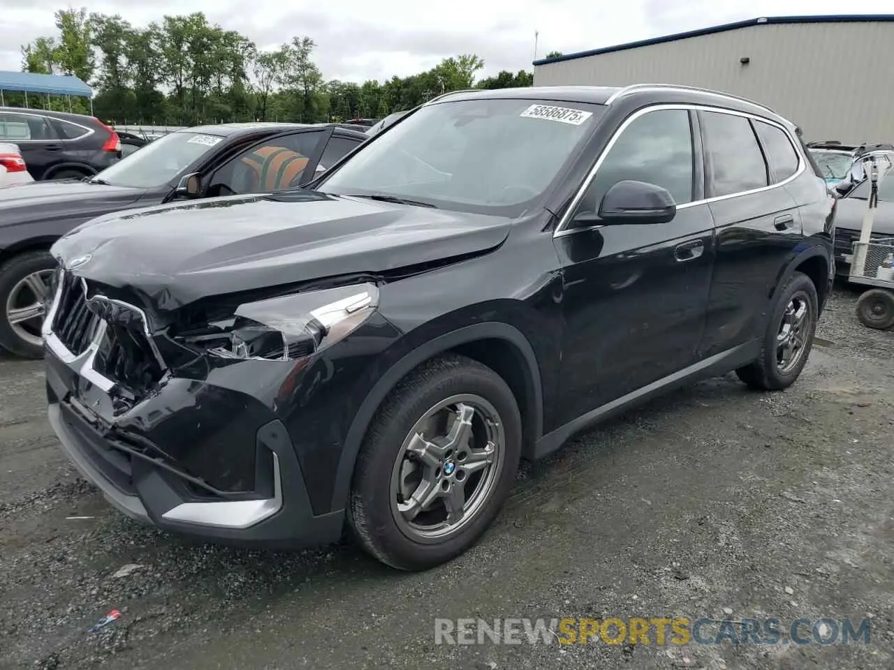 1 Photograph of a damaged car WBX73EF09P5W64467 BMW X1 2023