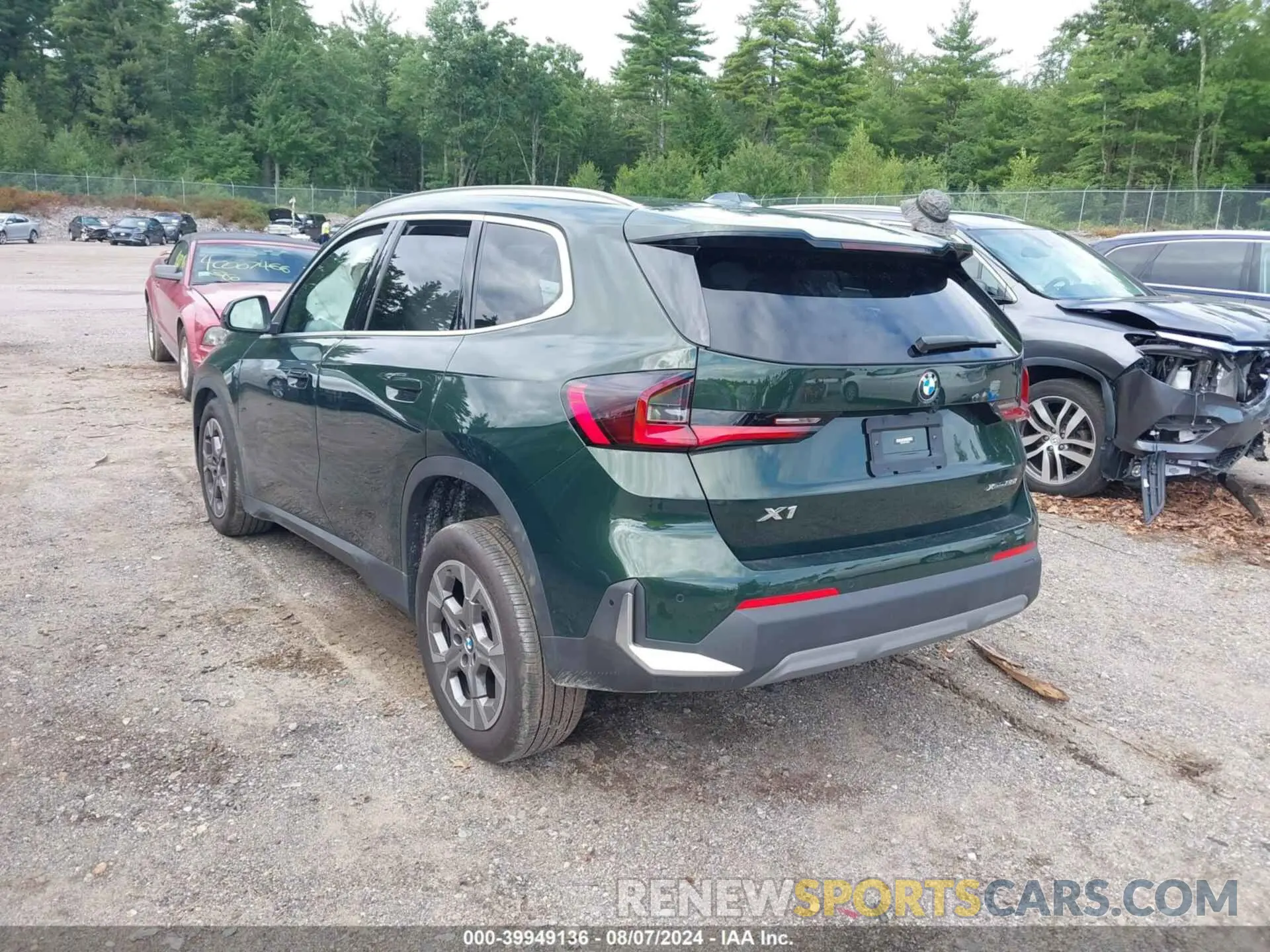 3 Photograph of a damaged car WBX73EF09P5W65389 BMW X1 2023