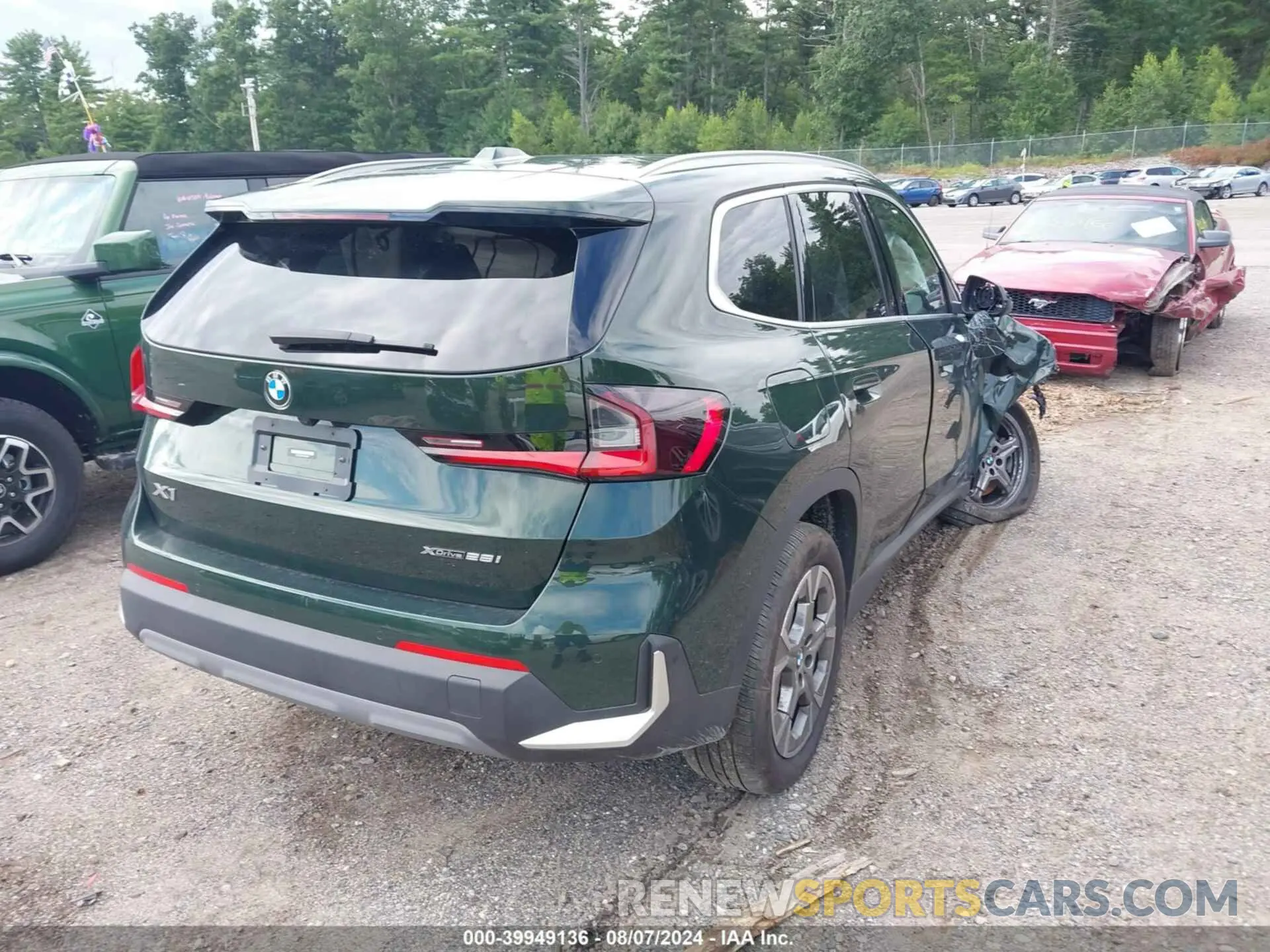 4 Photograph of a damaged car WBX73EF09P5W65389 BMW X1 2023