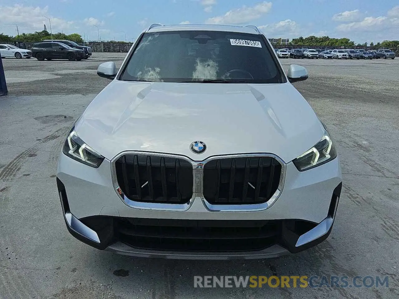 5 Photograph of a damaged car WBX73EF09P5X03445 BMW X1 2023