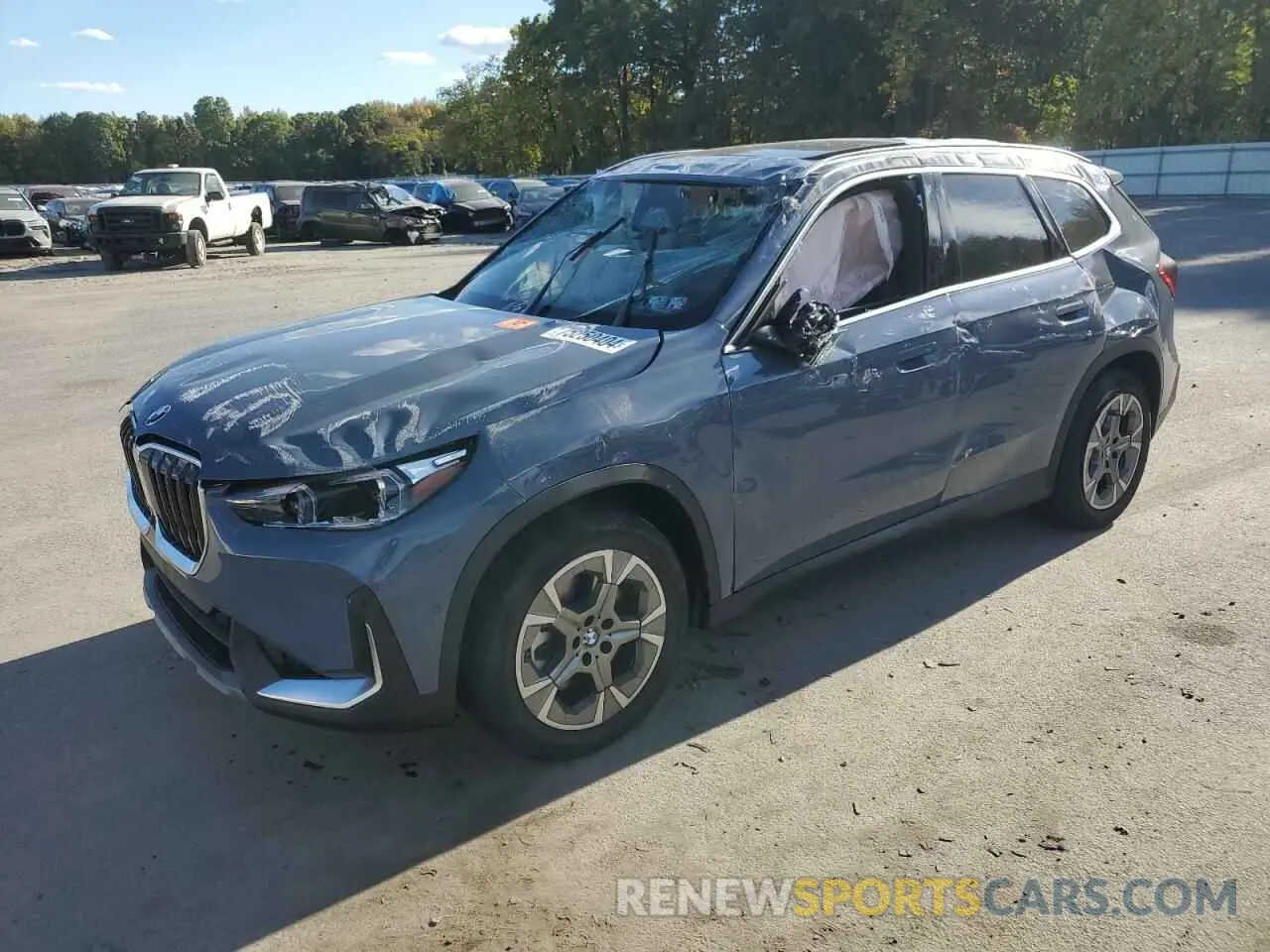 1 Photograph of a damaged car WBX73EF09P5X69655 BMW X1 2023