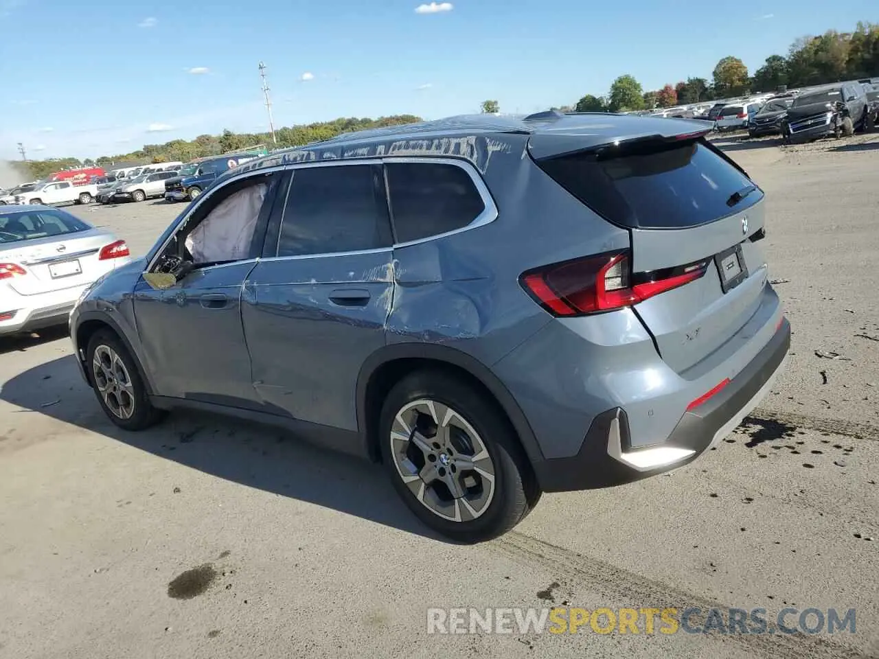 2 Photograph of a damaged car WBX73EF09P5X69655 BMW X1 2023