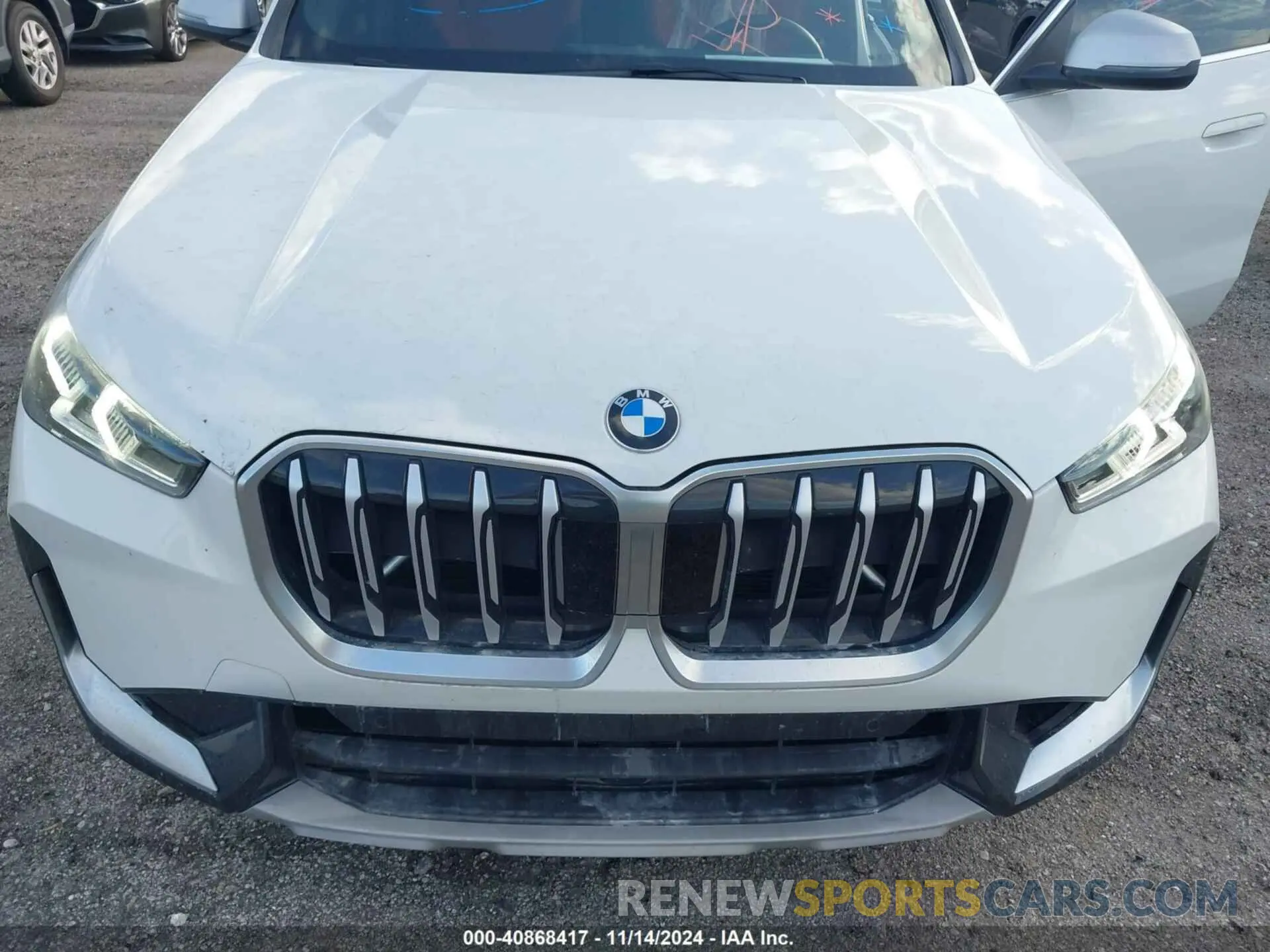 6 Photograph of a damaged car WBX73EF09P5X99030 BMW X1 2023