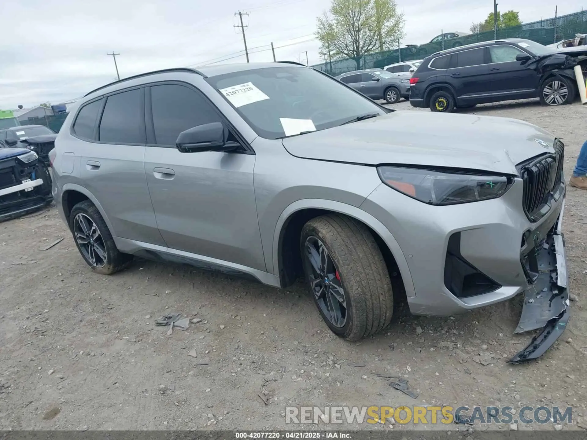 1 Photograph of a damaged car WBX13EF03R5X71944 BMW X1 2024