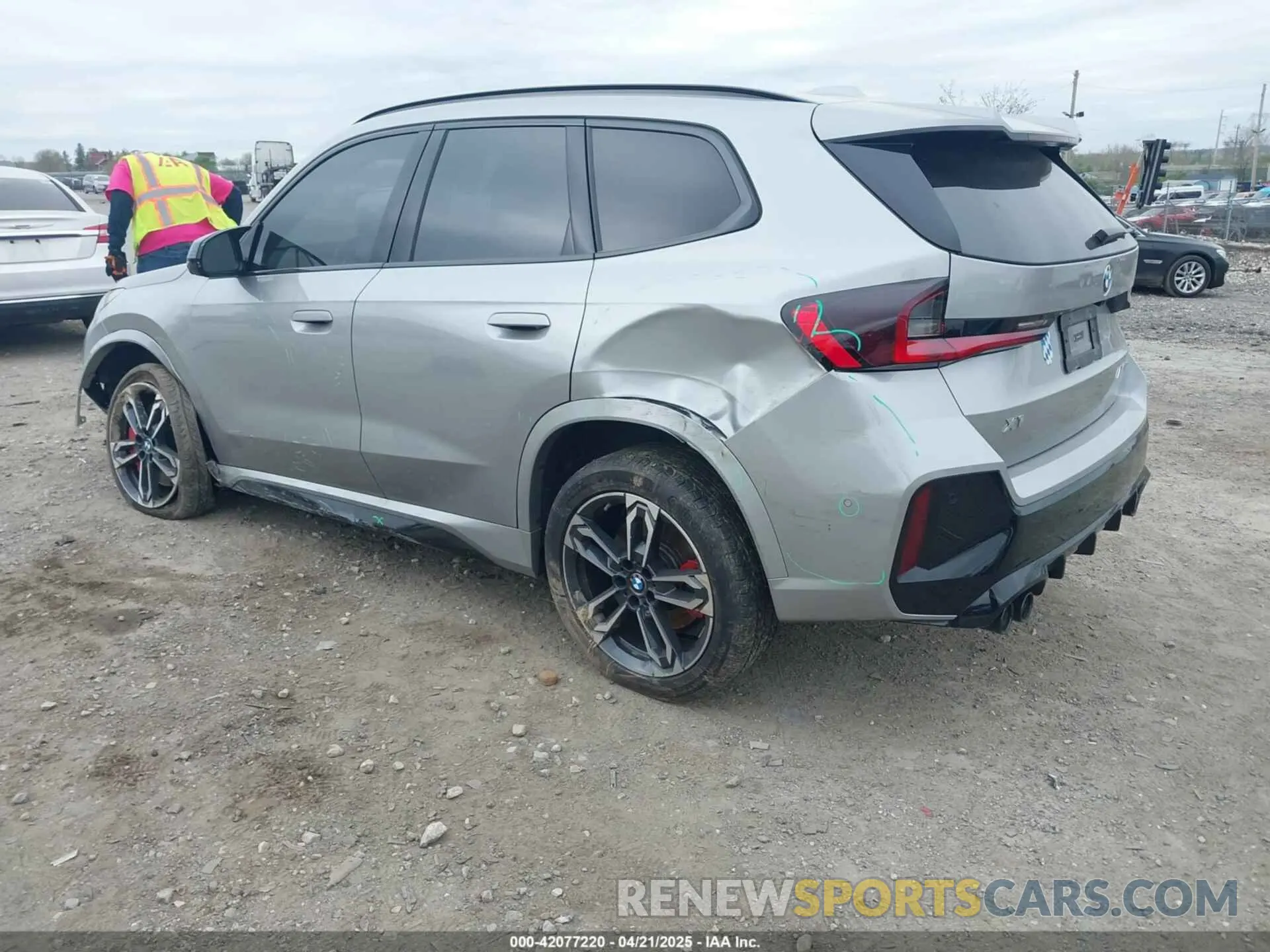 3 Photograph of a damaged car WBX13EF03R5X71944 BMW X1 2024