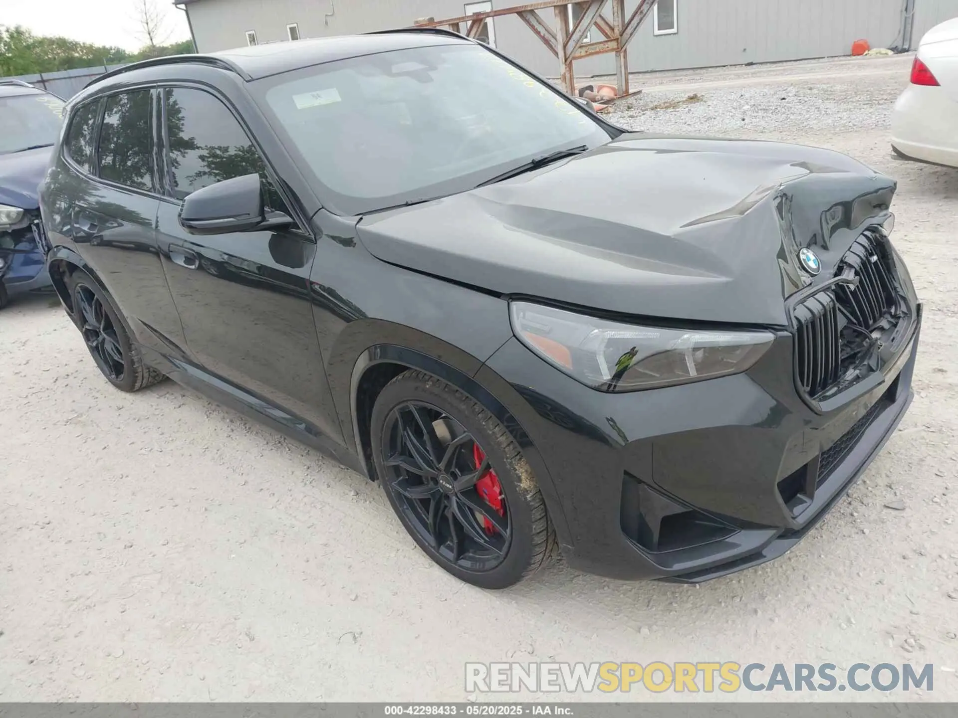 1 Photograph of a damaged car WBX13EF07R5Y41090 BMW X1 2024